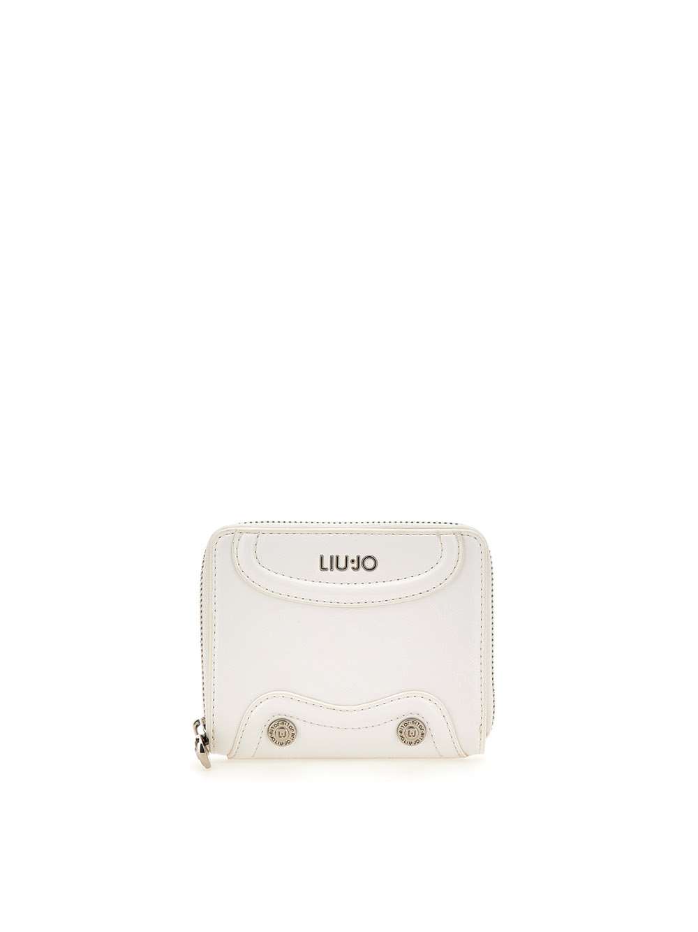 Shop Liu •jo Sisik Wallet In White
