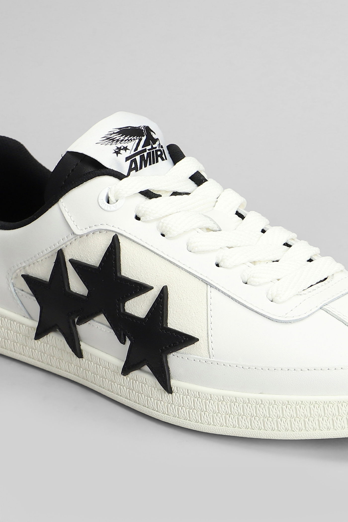 Amiri Pacific Low Top Sneaker With Star Patches
