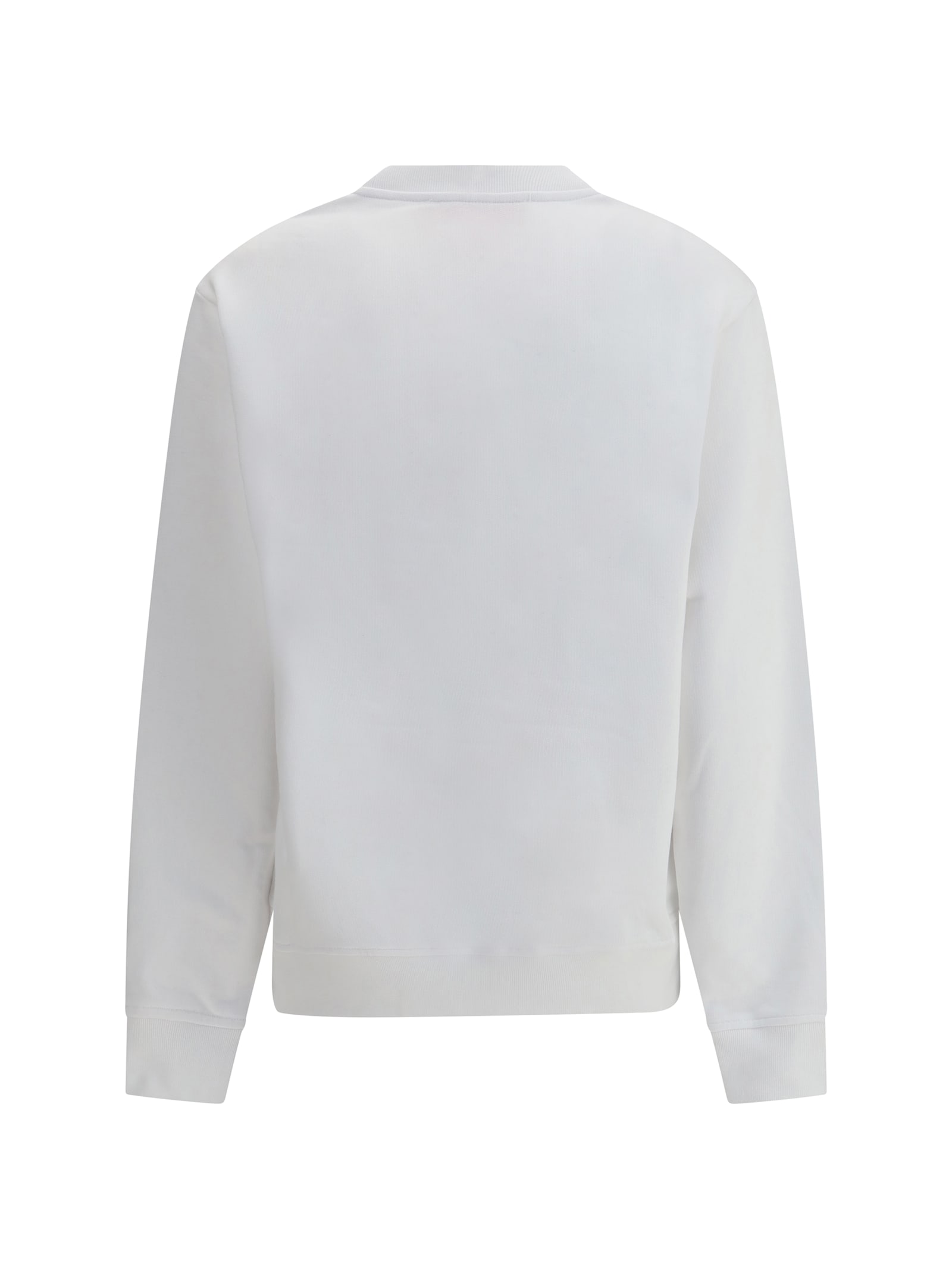 Fiorucci Varsity Logo Regular Sweatshirt In White