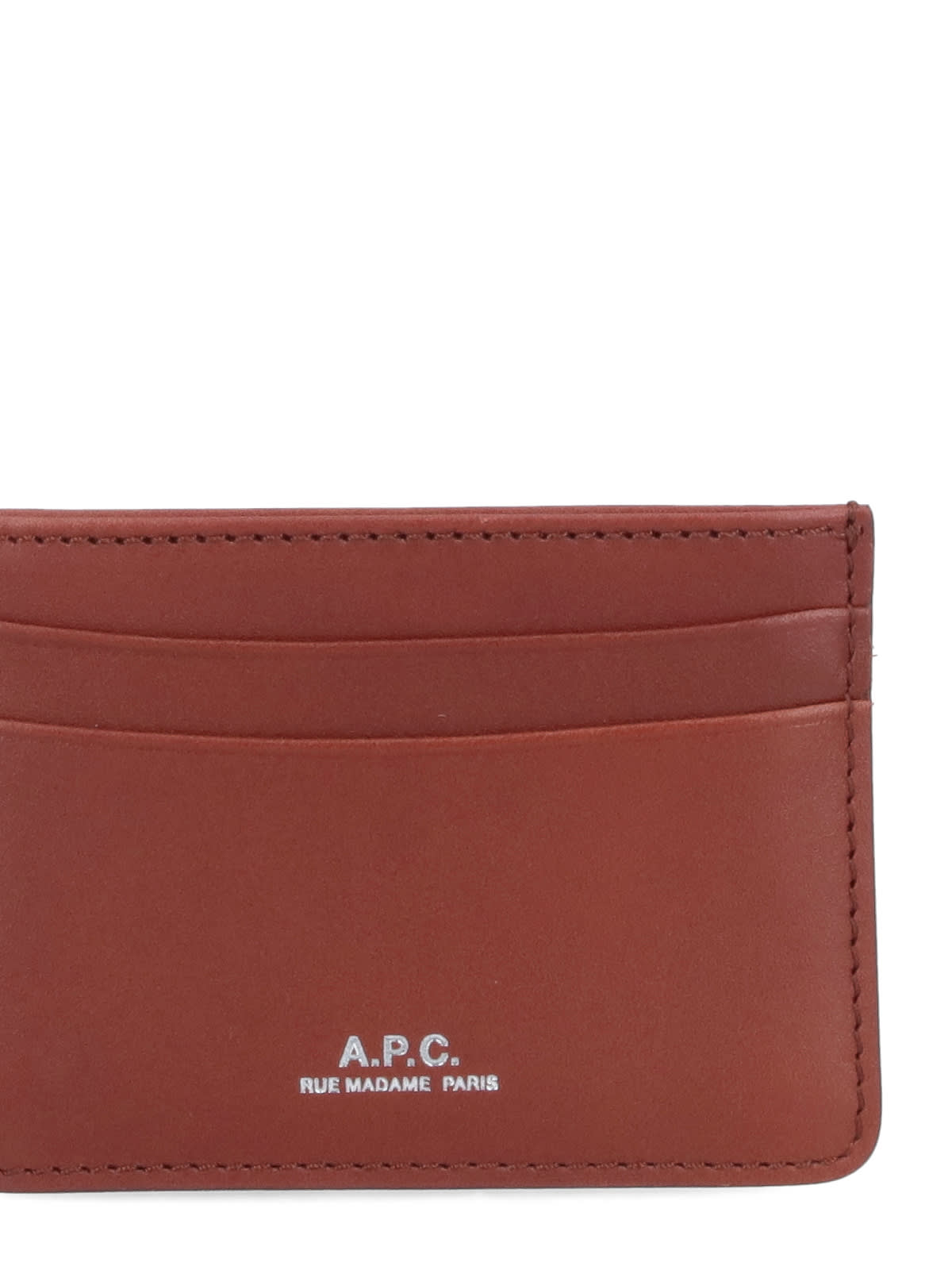 Apc Card Case In Brown