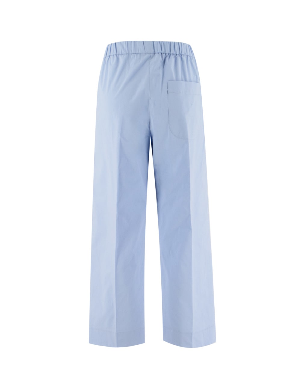 Shop Le Tricot Perugia Trousers In Sky_sky_white