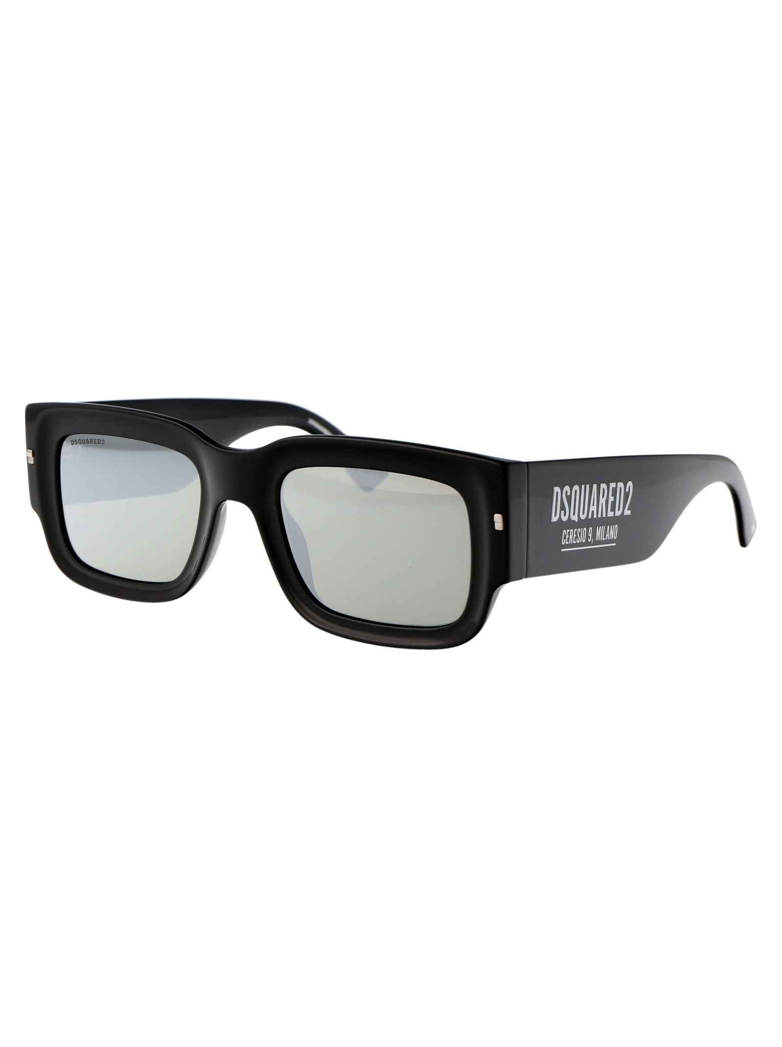 Shop Dsquared2 D2 0089/s Sunglasses In Csat4 Black Palladium