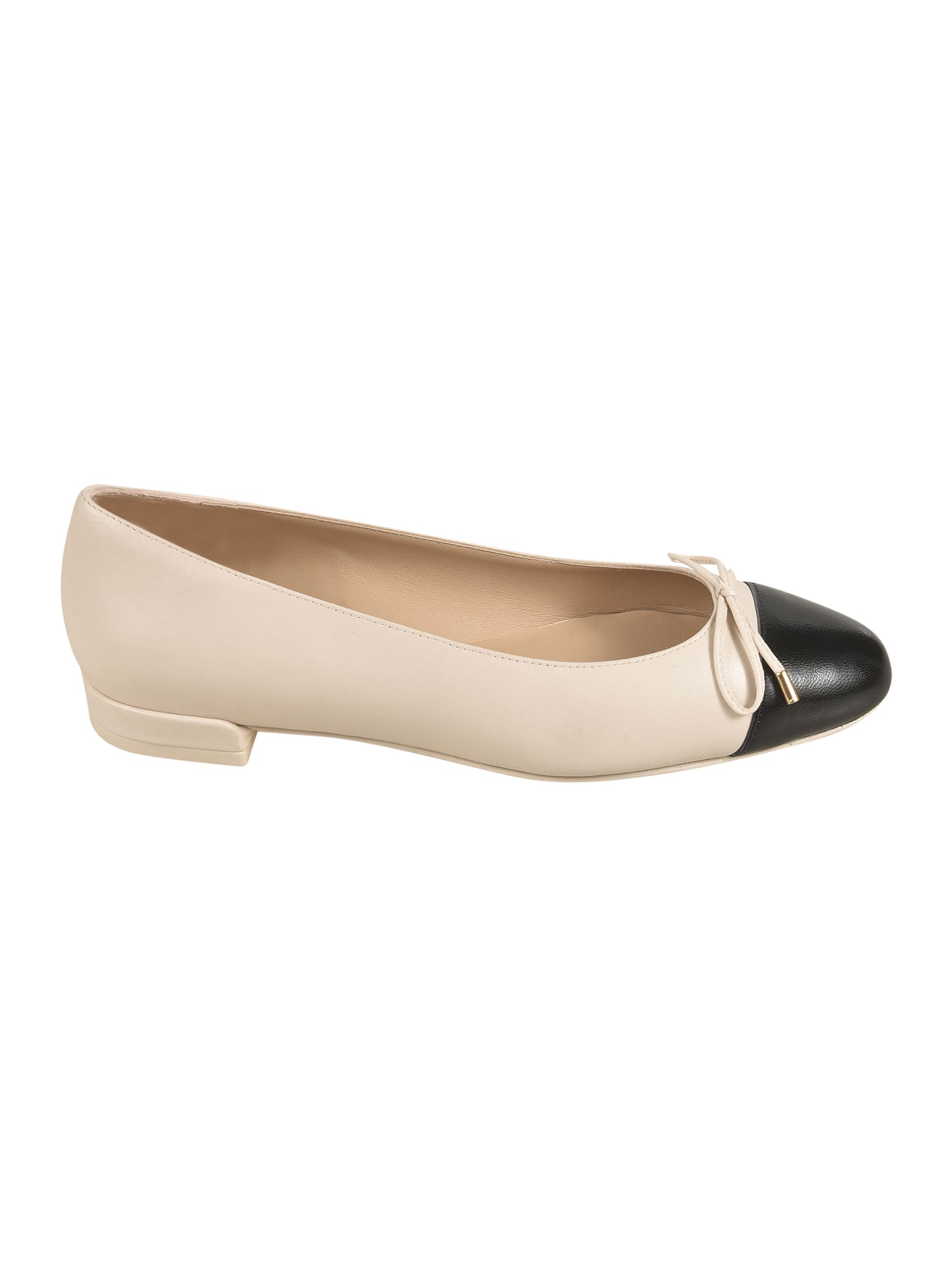 Sleek Bow Ballerinas