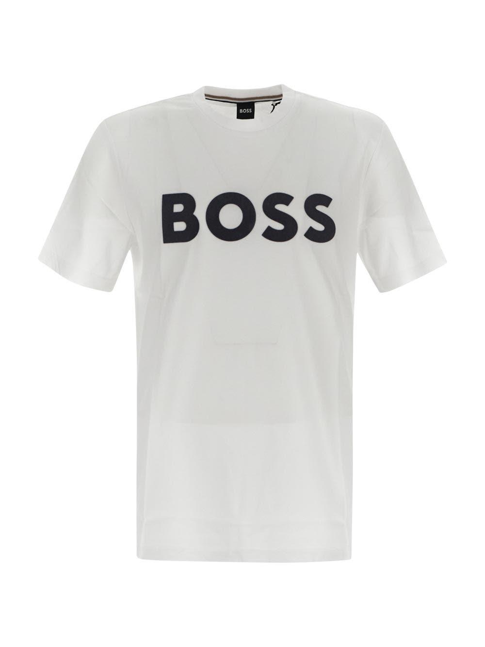 Hugo Boss Velvet Logo T-shirt