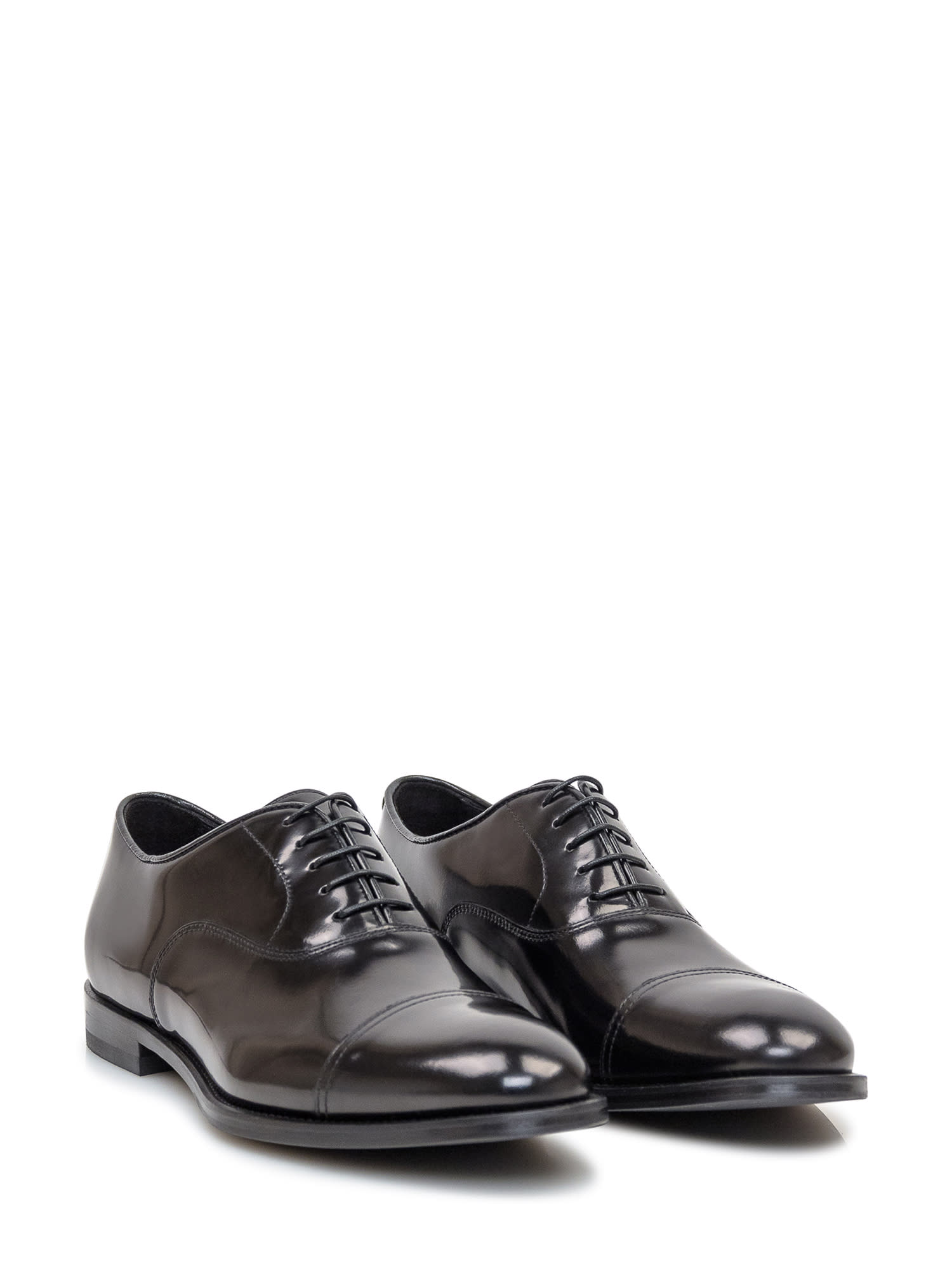 Shop Doucal's Oxford Shoes In Nero