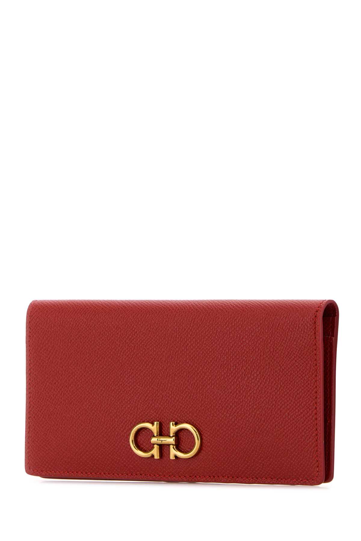 FERRAGAMO RED LEATHER WALLET