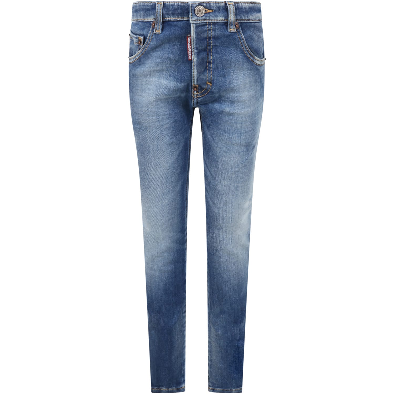 Dsquared2 Light-blue cool Guy Jeans For Boy
