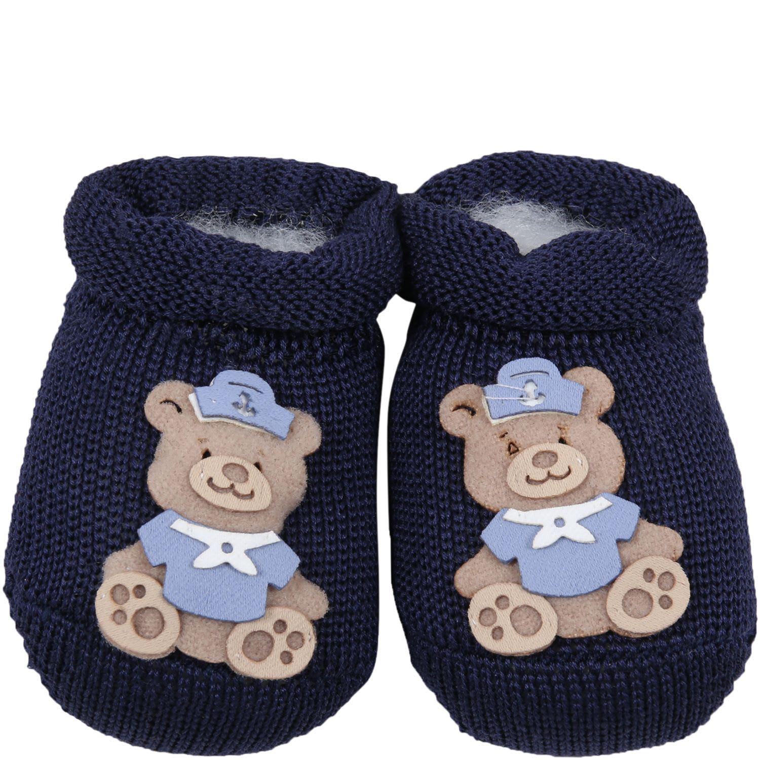 Story loris Blue Slippers For Baby Boy