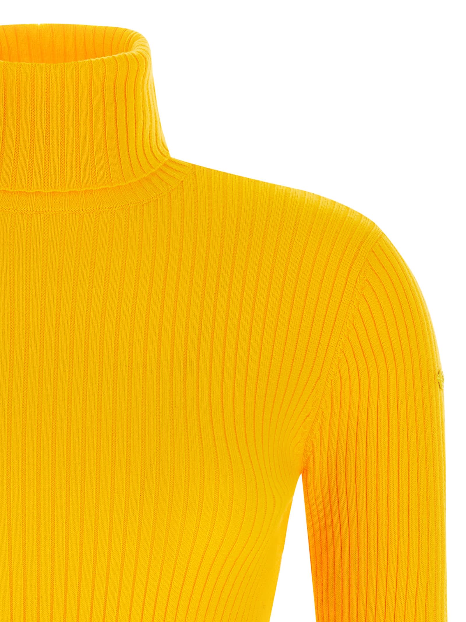 Goldbergh Mira Turtleneck Sweater In Yellow