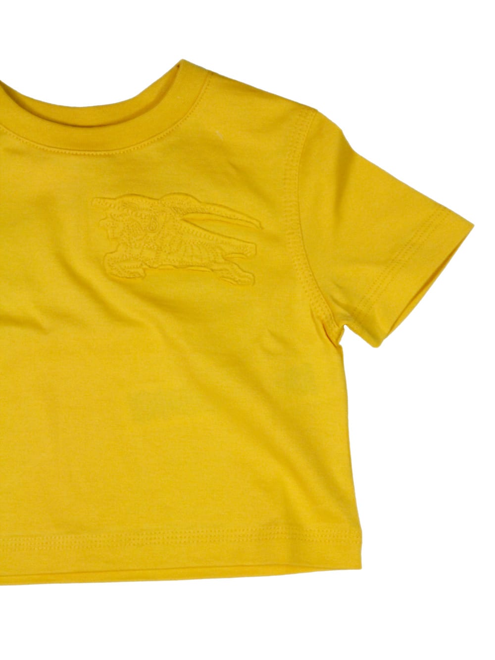 Burberry T-shirt In Yellow