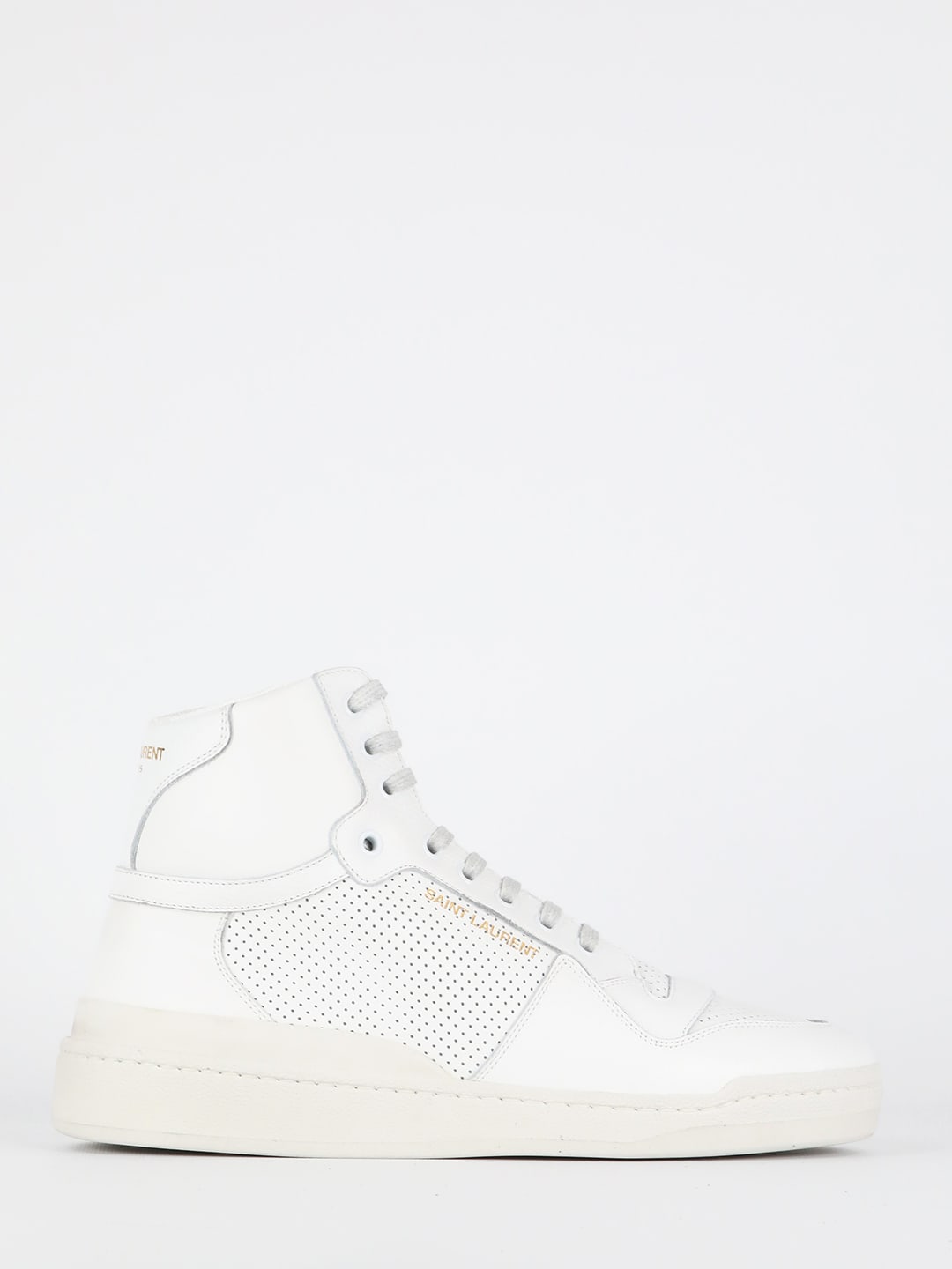 Saint Laurent Sl24 White Sneakers