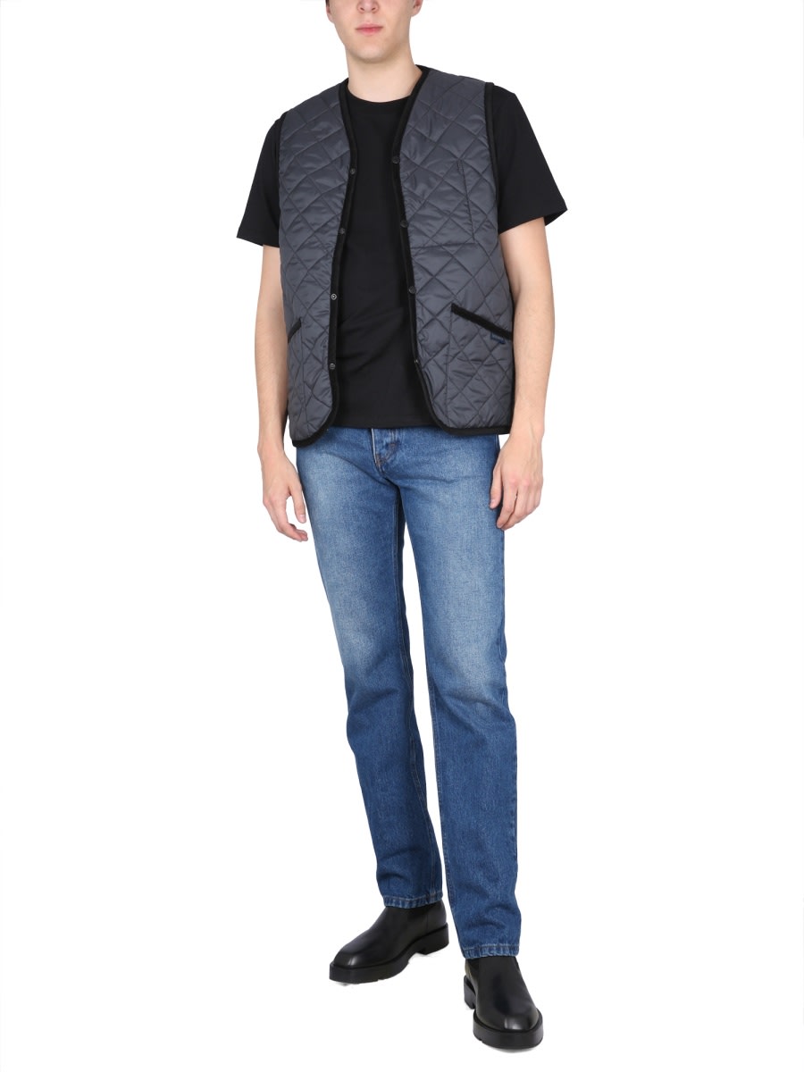 Lavenham Black Polyester Thornham Vest In Black