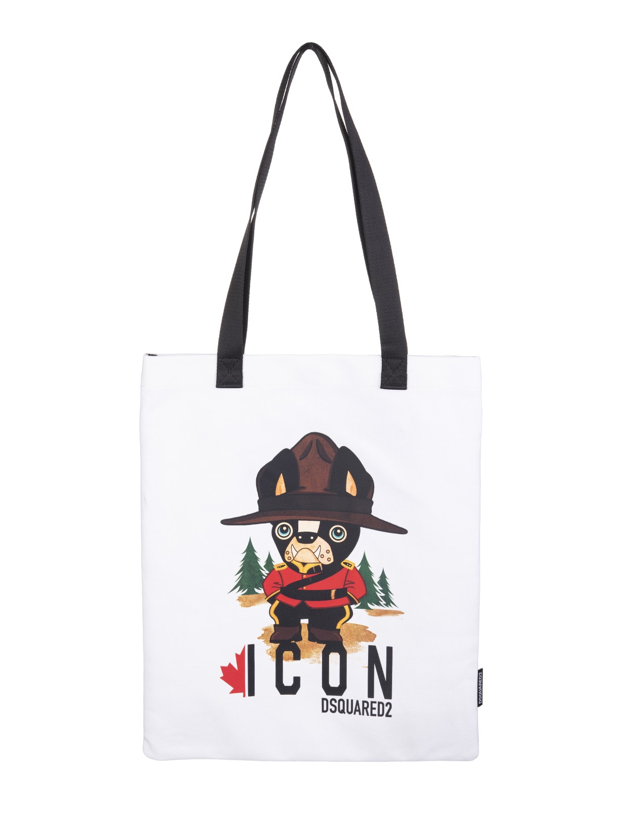 Dsquared2 Man Icon Mascot Shopping Bag