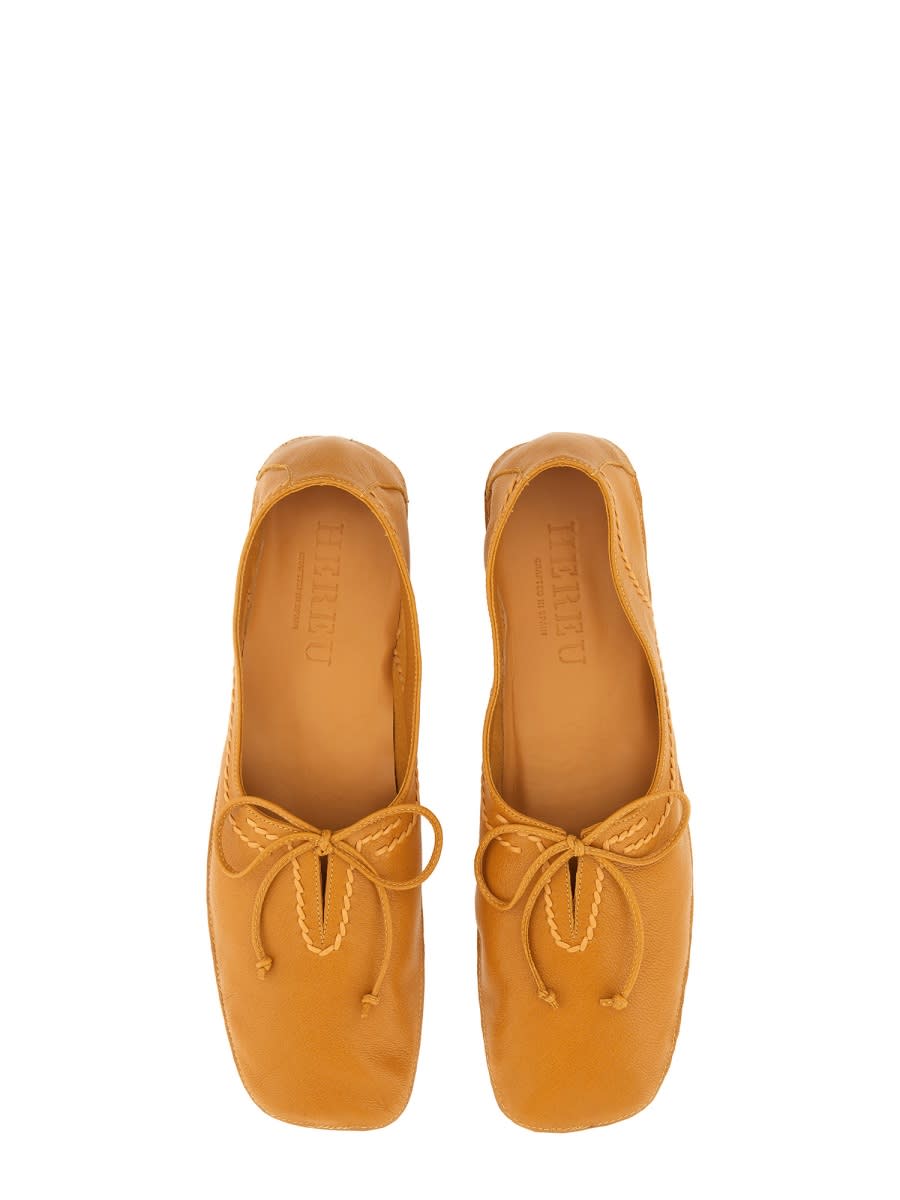 Shop Hereu Moccasin Rassa In Buff
