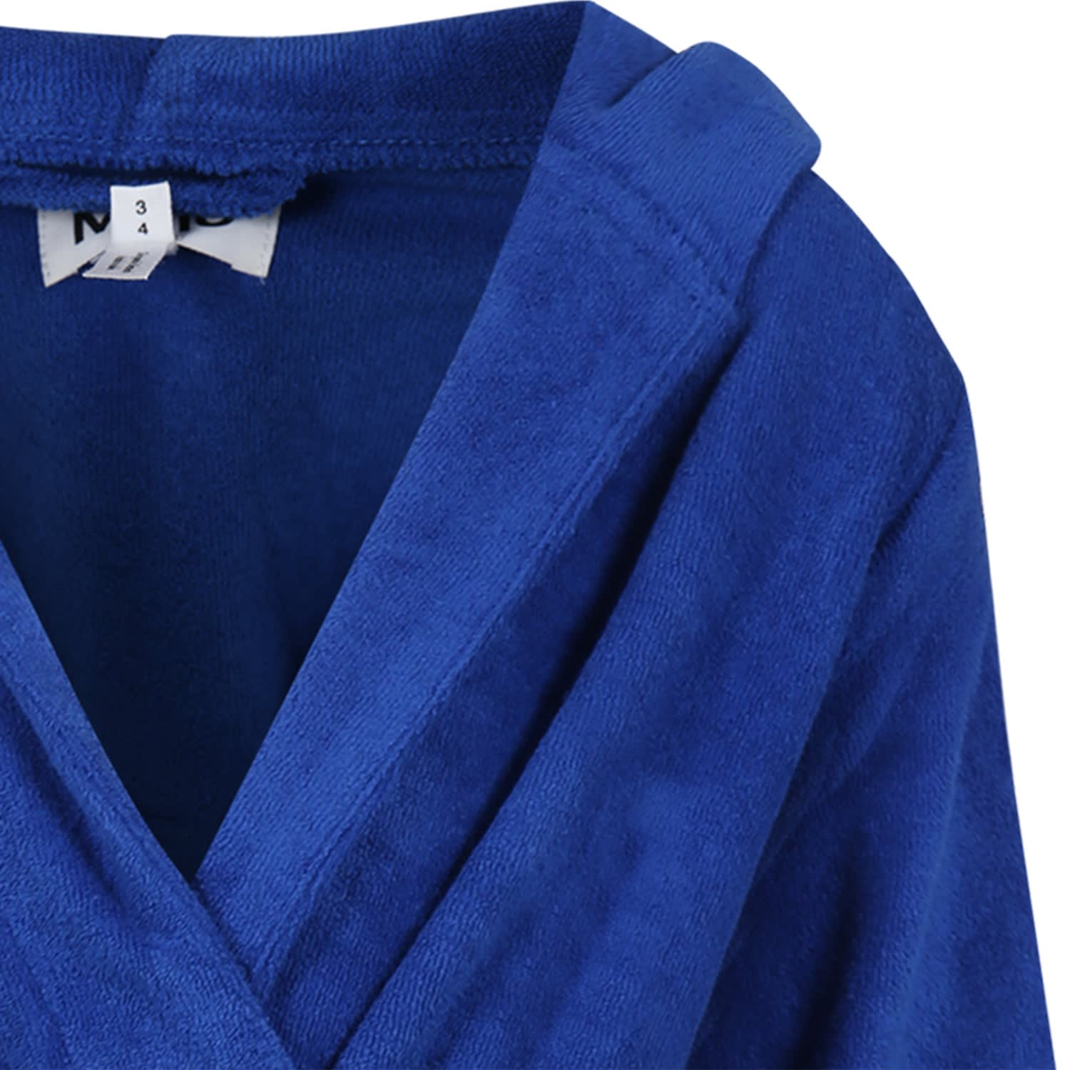 Shop Molo Blue Dressing Gown For Kids