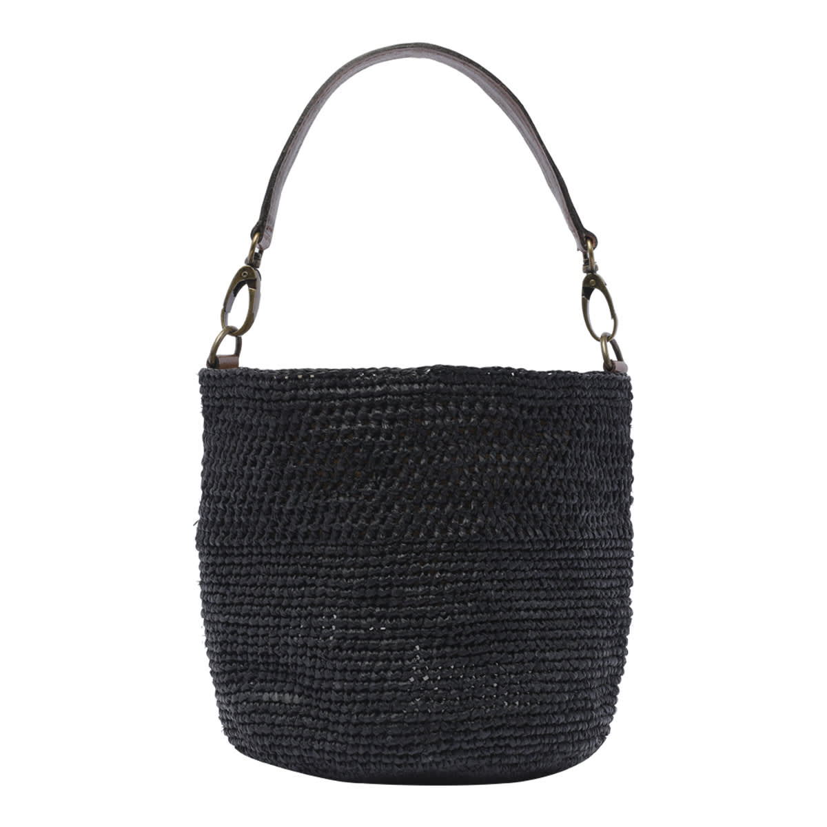 Shop Ibeliv Akama Bucket Bag In Black