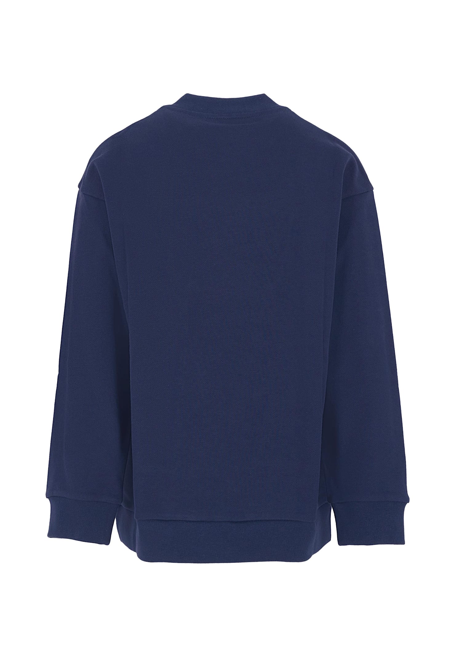 Fendi Blue Sweatshirt For Kids With Squirrel In Blue