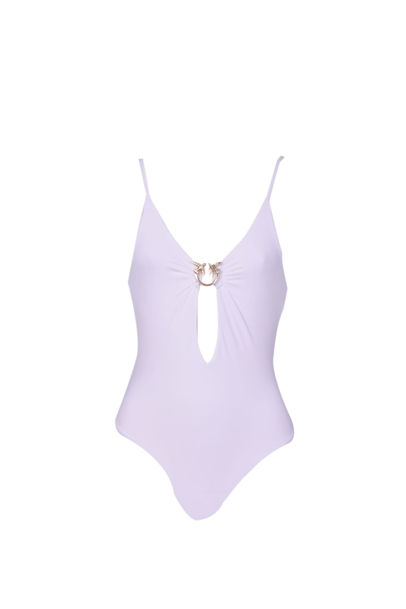 PINKO ONE PIECE SWIMSUIT WITH BUCKLE