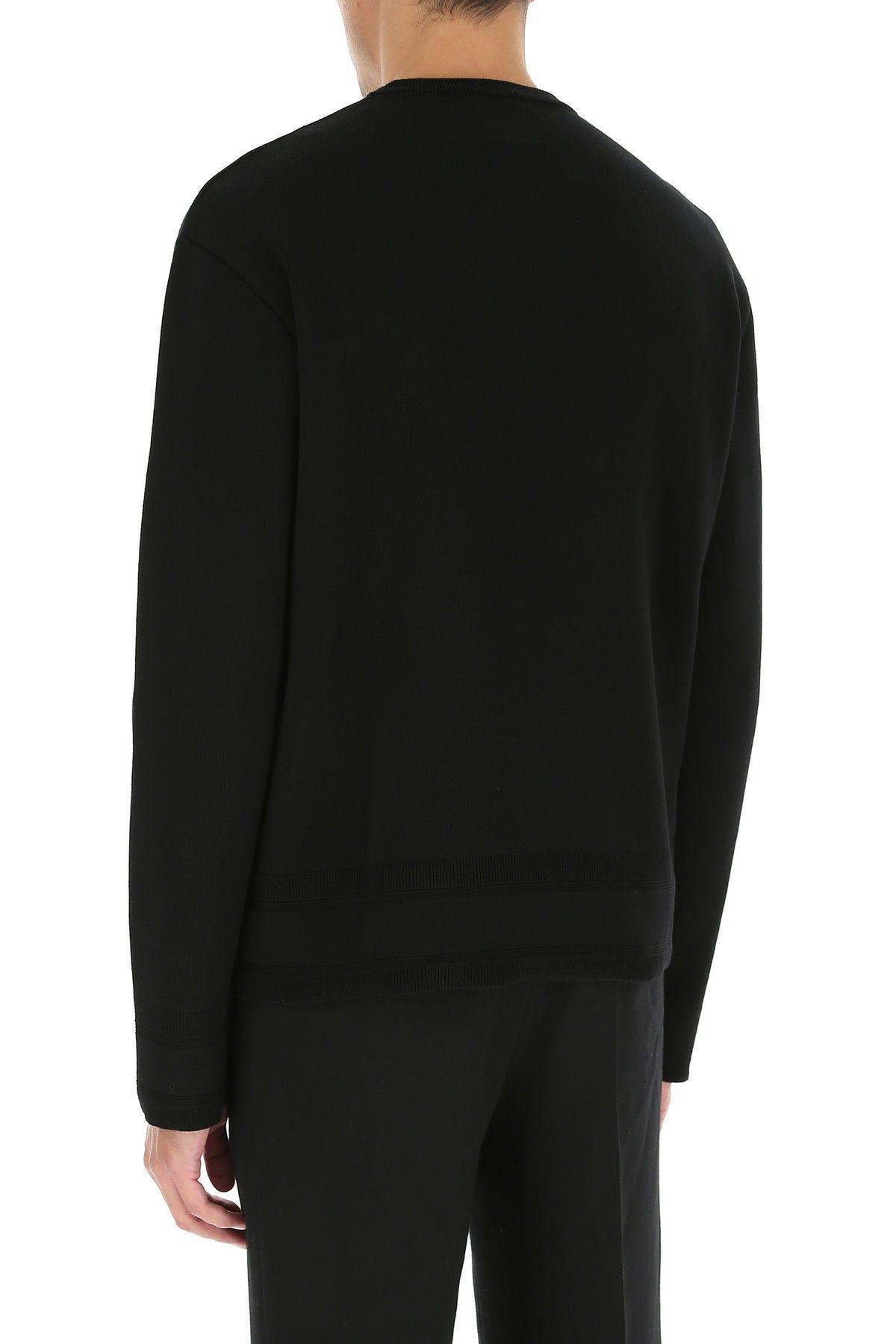 Shop Givenchy Black Wool Sweater