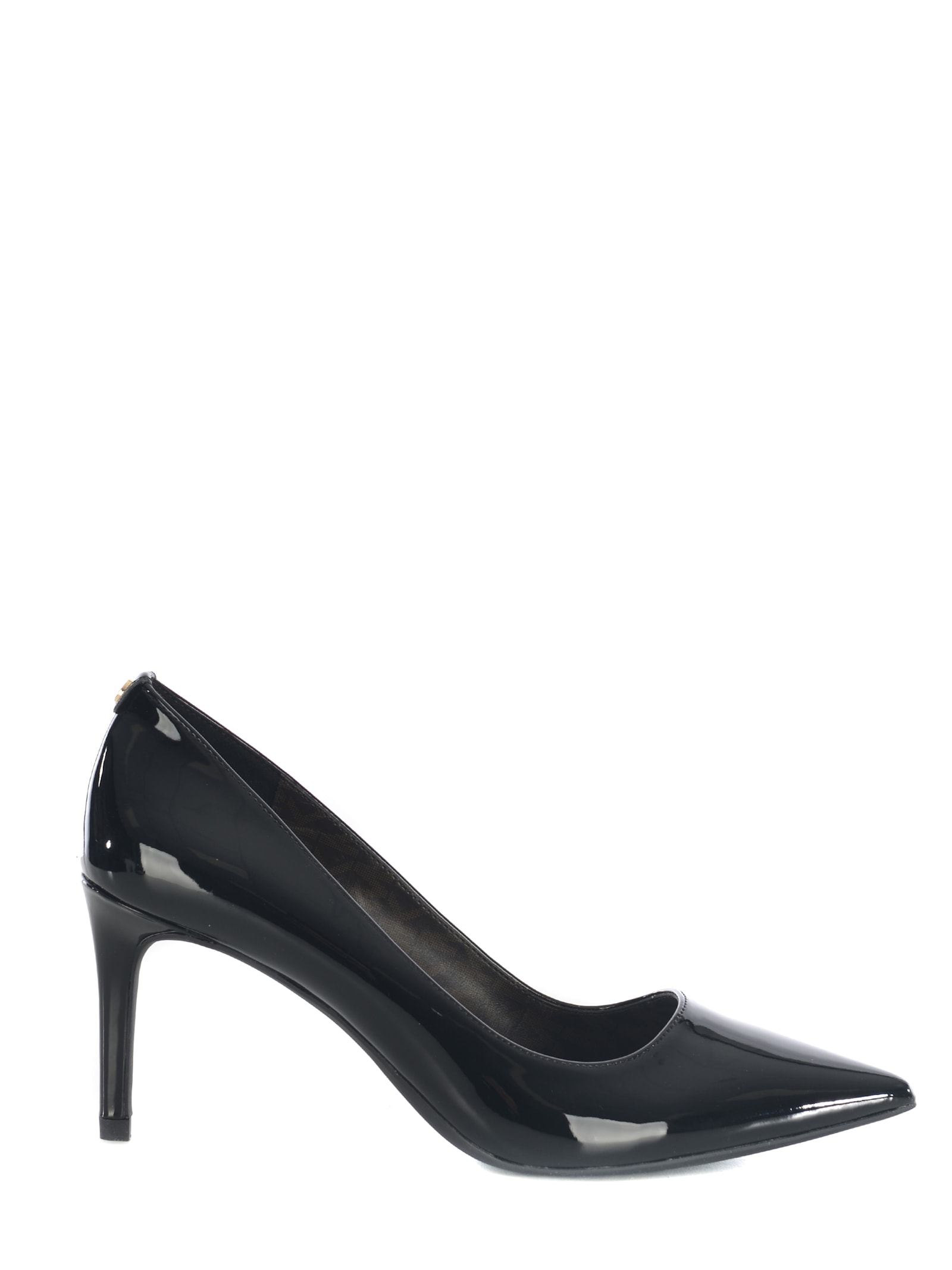Michael Kors Alina Flex Pumps In Black Patent Leather In Black