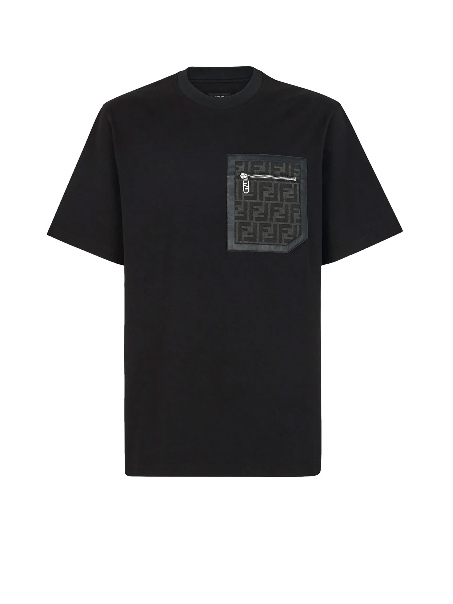 Shop Fendi T-shirt In Black