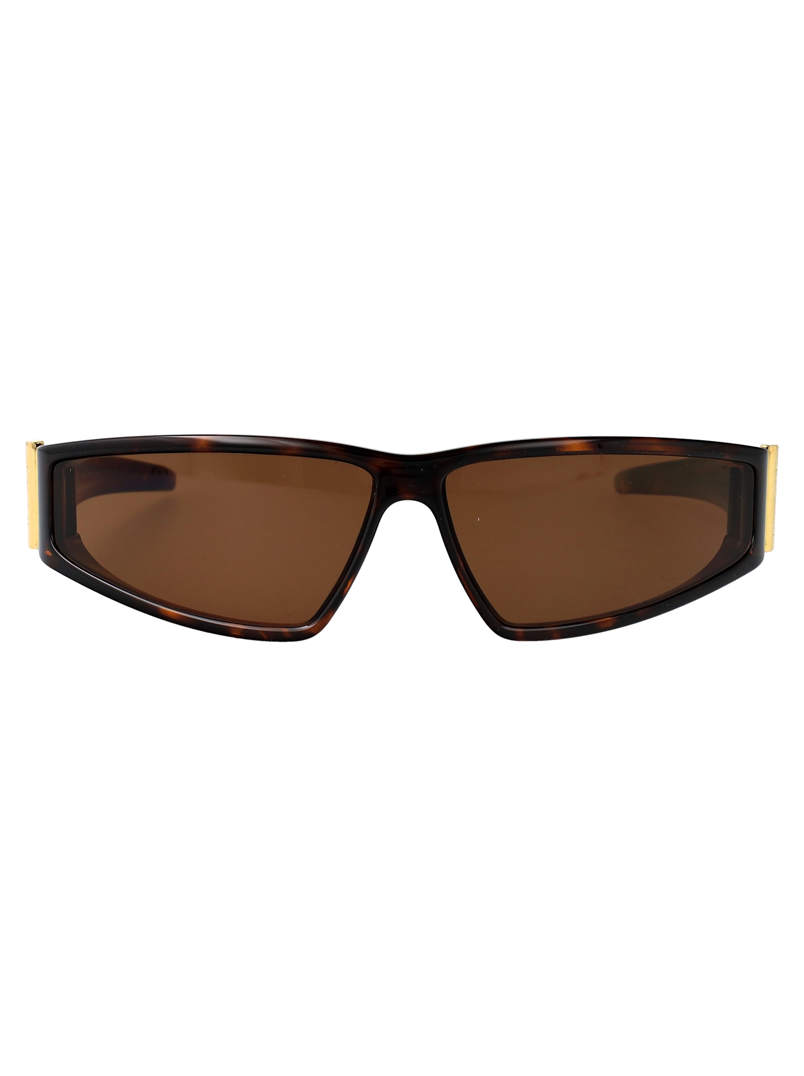 Alexander Mcqueen Havana-havana-brown Bio Injection Sunglasses