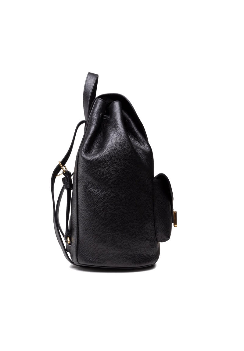 Shop Coccinelle Beat Soft Black Backpack In Noir