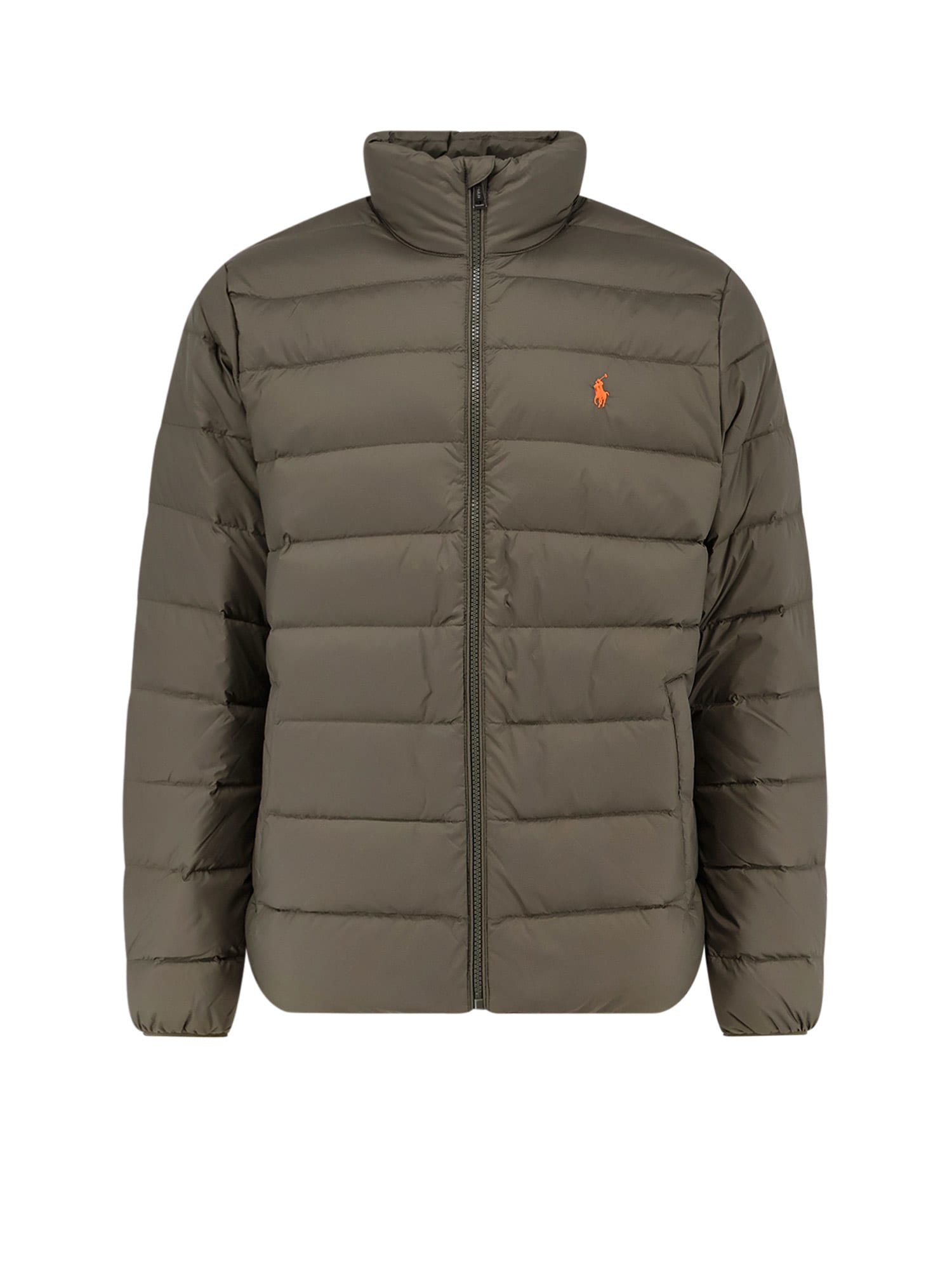Polo Ralph Lauren Quilted Insulated Bomber Jacket In Green