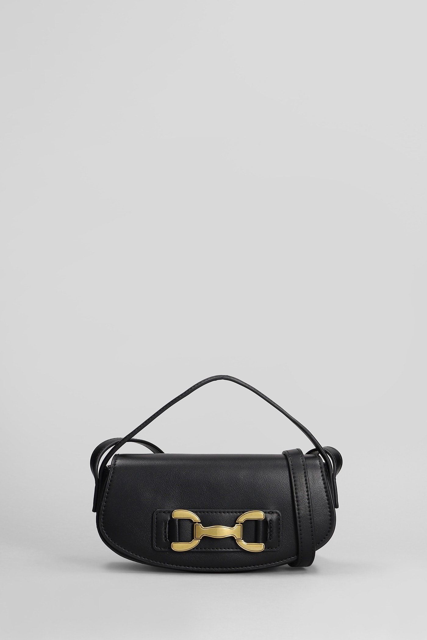 Shoulder Bag In Black Leather