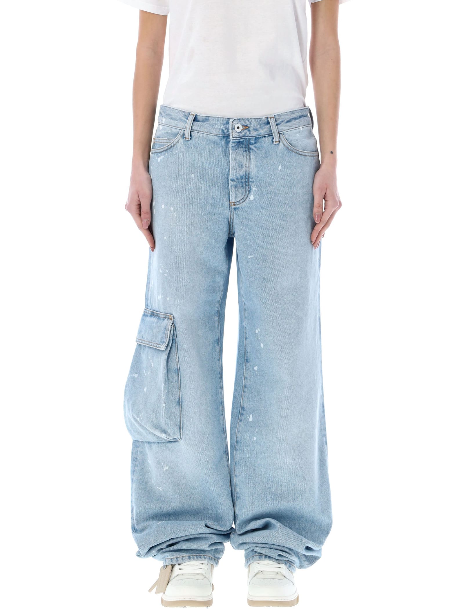 OFF-WHITE TOYBOX PAINTED POCKET PANT