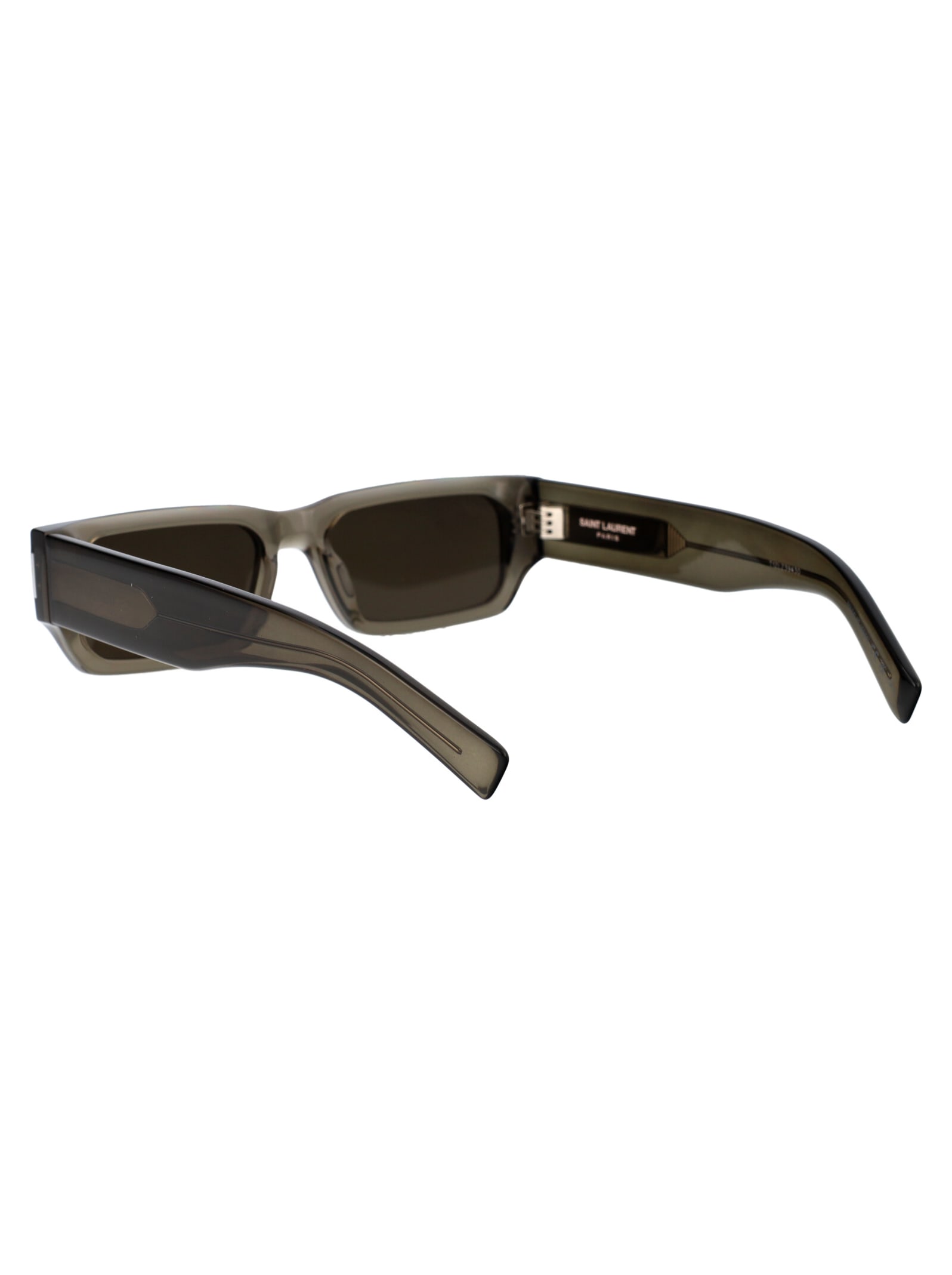 Saint Laurent Sl 660 Sunglasses In Gray