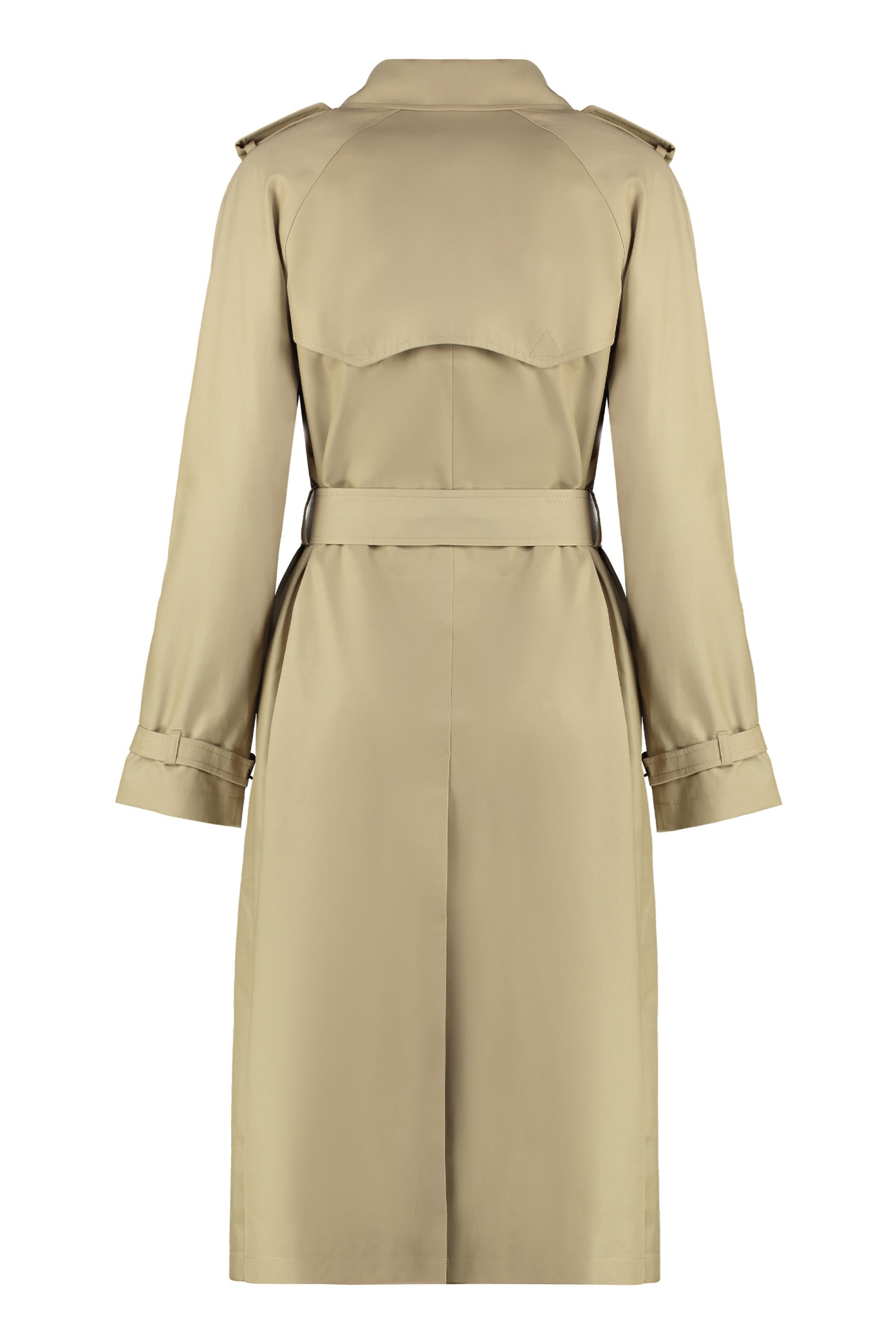 Shop Ralph Lauren Cotton Trench Coat In Beige