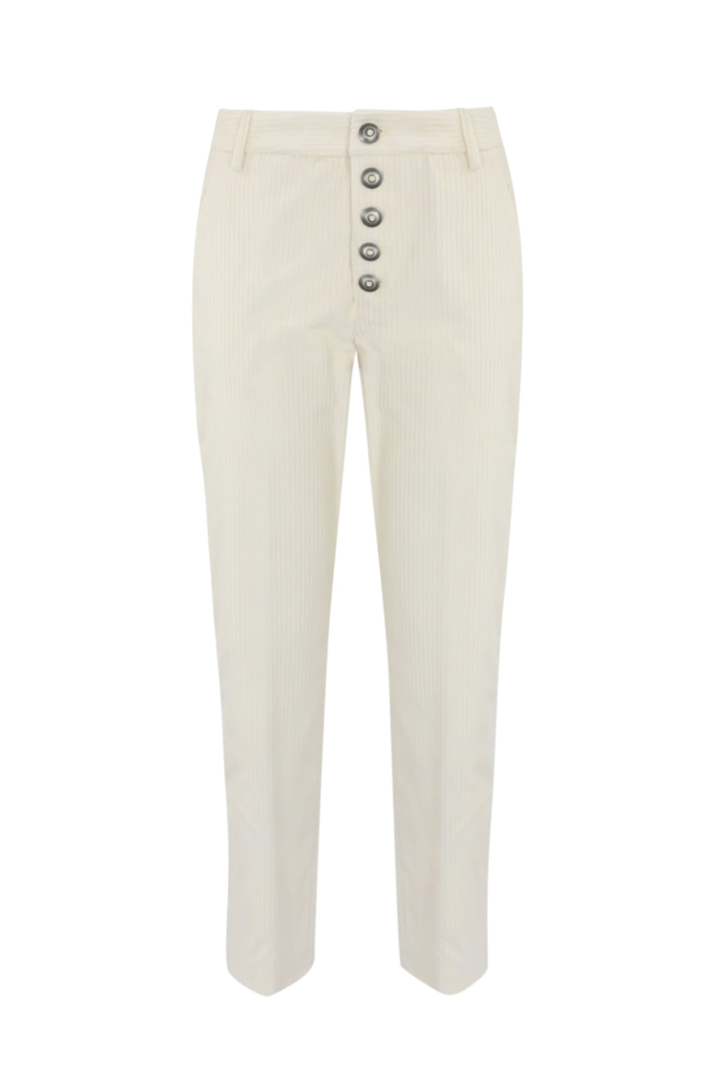 DONDUP RIBBED NIMA TROUSERS 