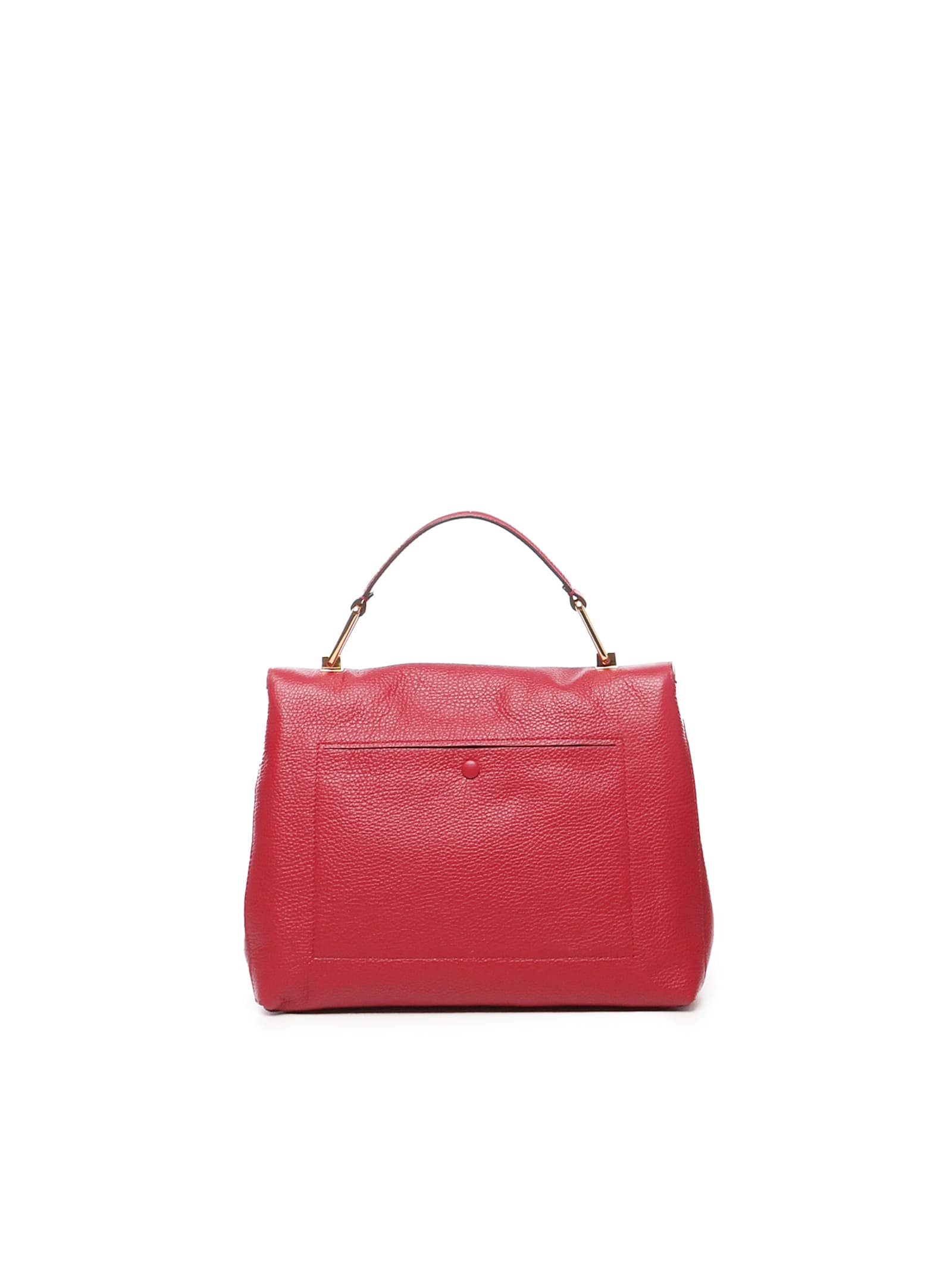 COCCINELLE LIYA HAND BAG IN GRAINED LEATHER