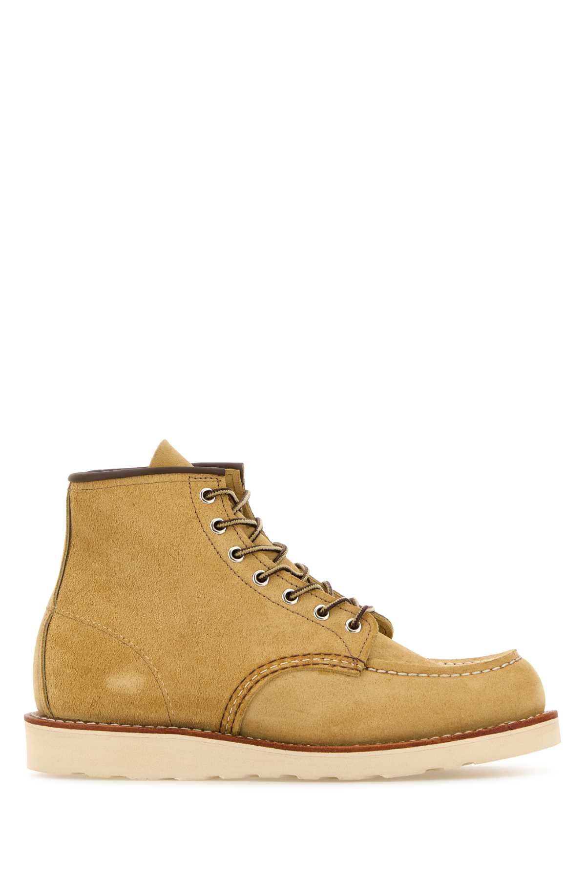 Shop Red Wing Mustard Suede Lace-up Shoes In Hawthorneabilene