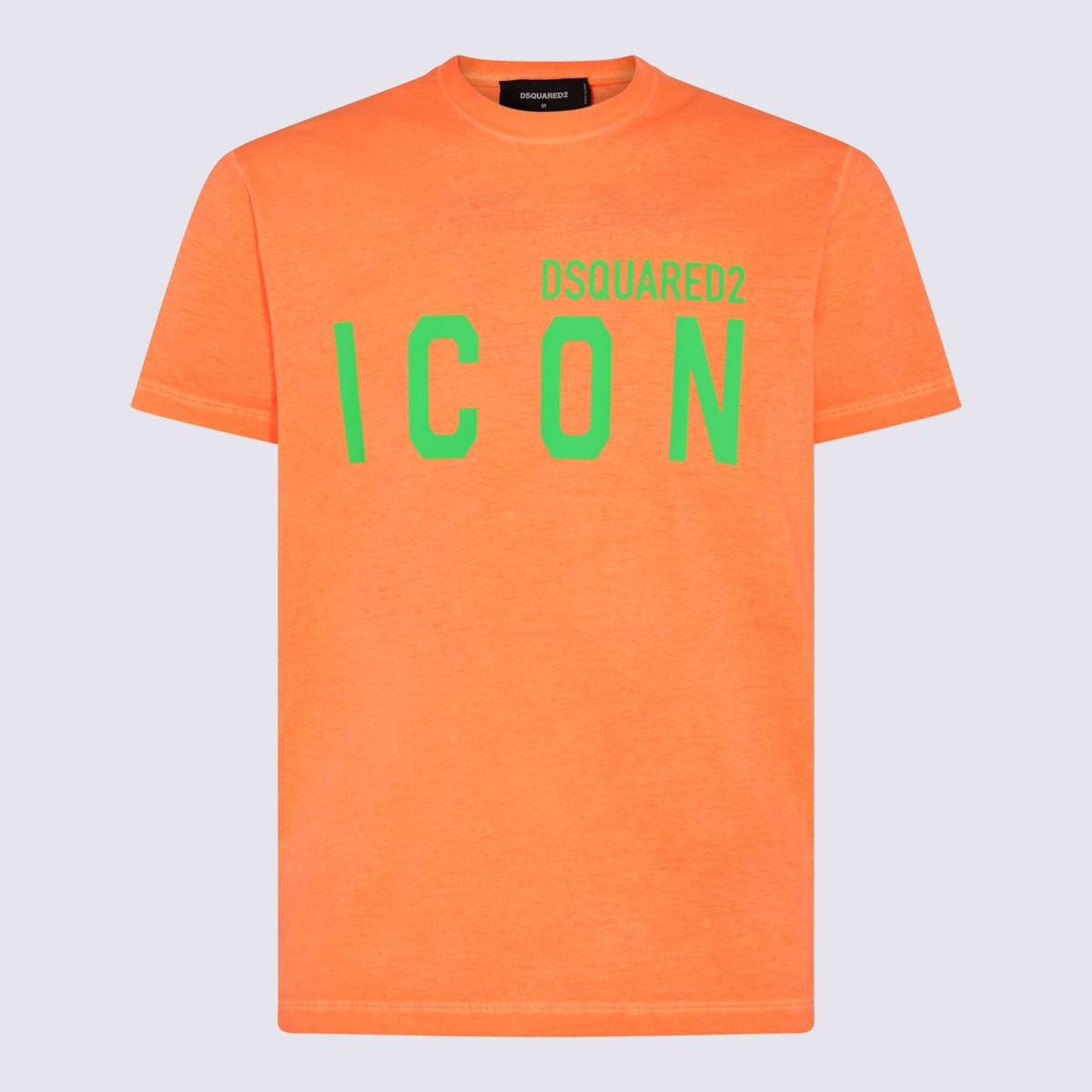 Shop Dsquared2 Orange Cotton T-shirt In Col. 914