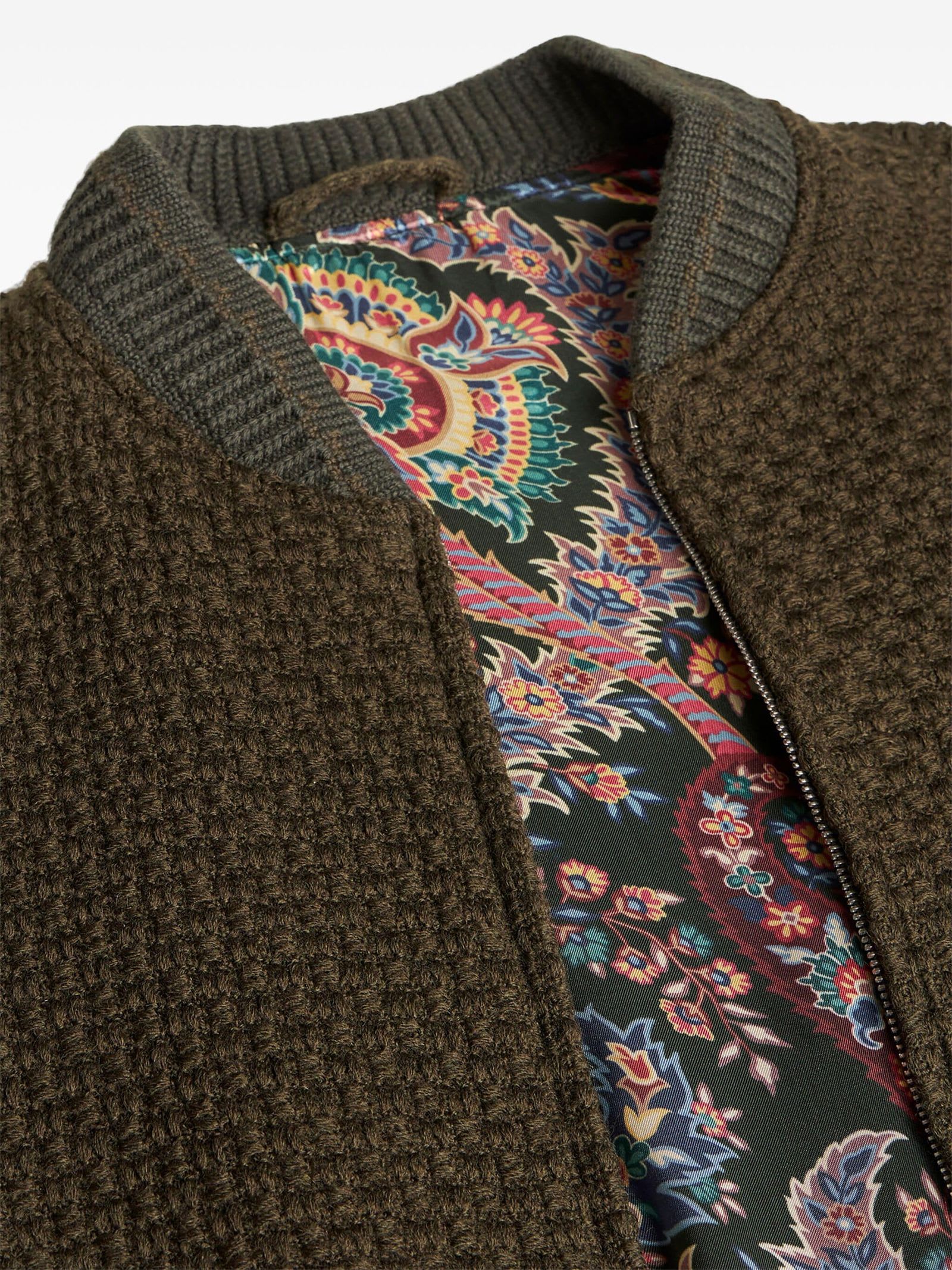 Shop Etro Coats Brown