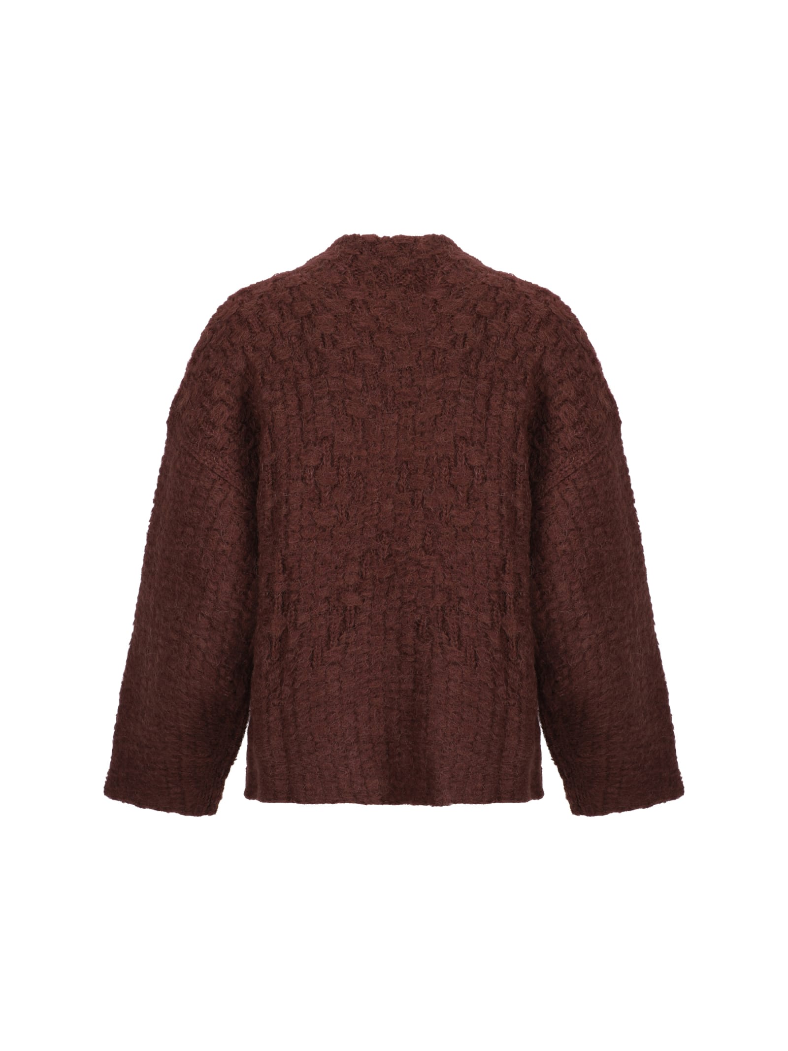 Shop Jil Sander Sweater In Dark Earth