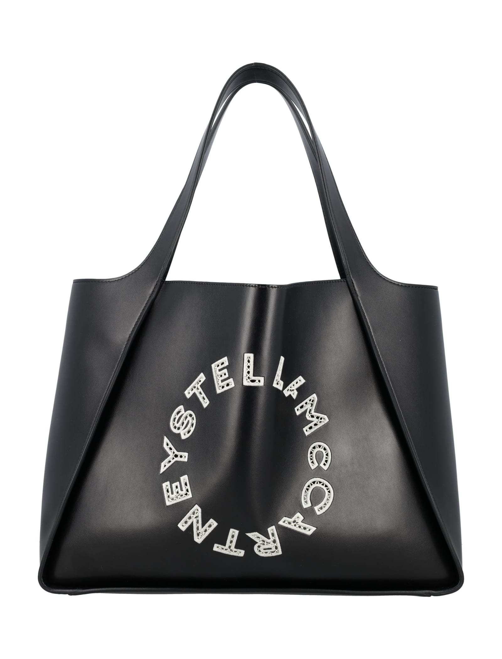 Stella McCartney Broderie Anglais Logo Tote Bag