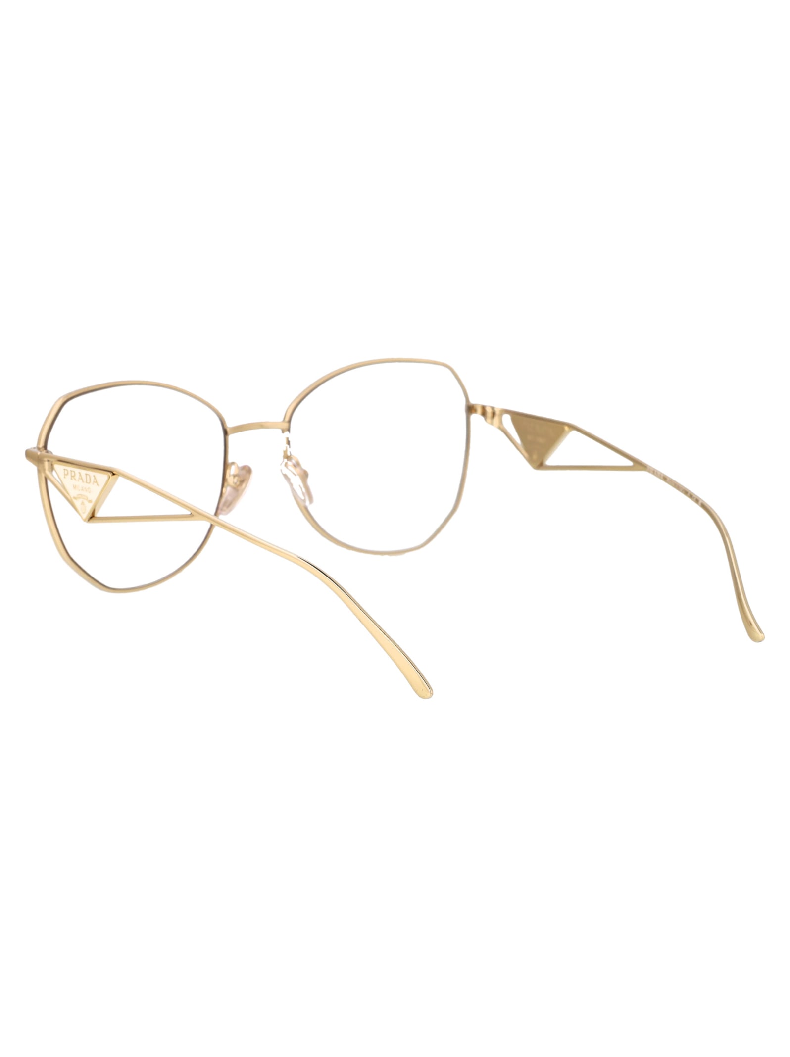 Shop Prada 0pr 57ys Sunglasses In Zvn08n Pale Gold