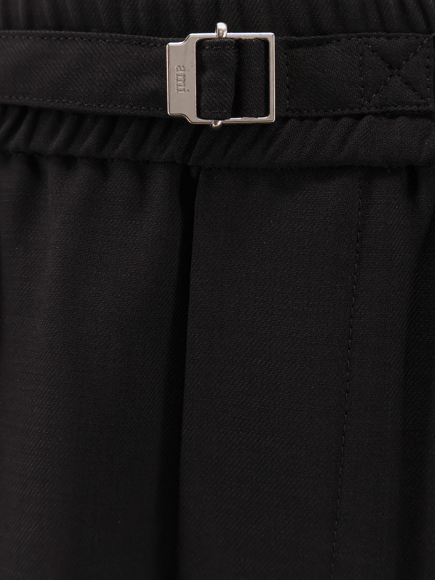 Shop Ami Alexandre Mattiussi Trouser In Black