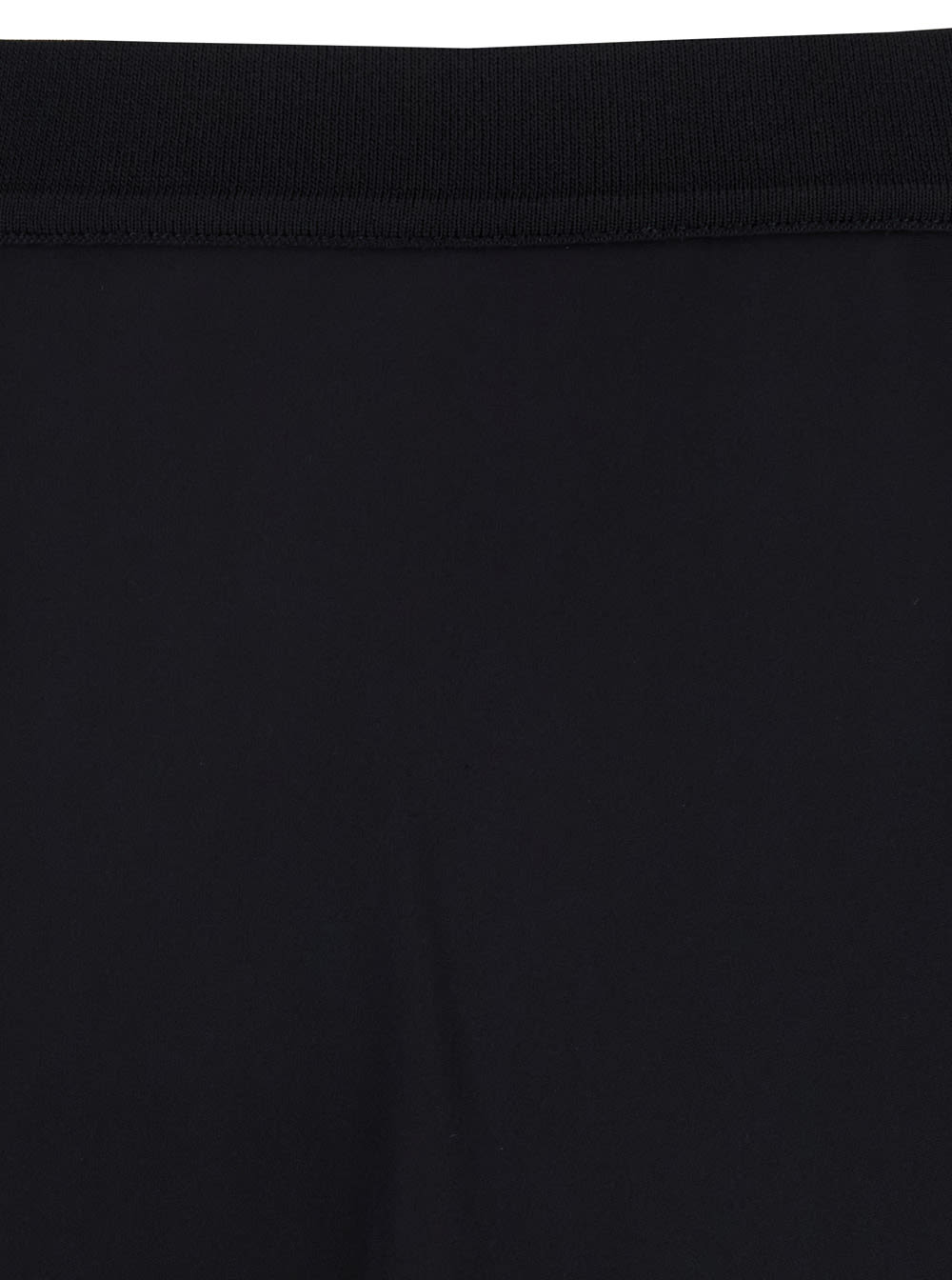 Theory Black Skirt With Elastic Waist In Black