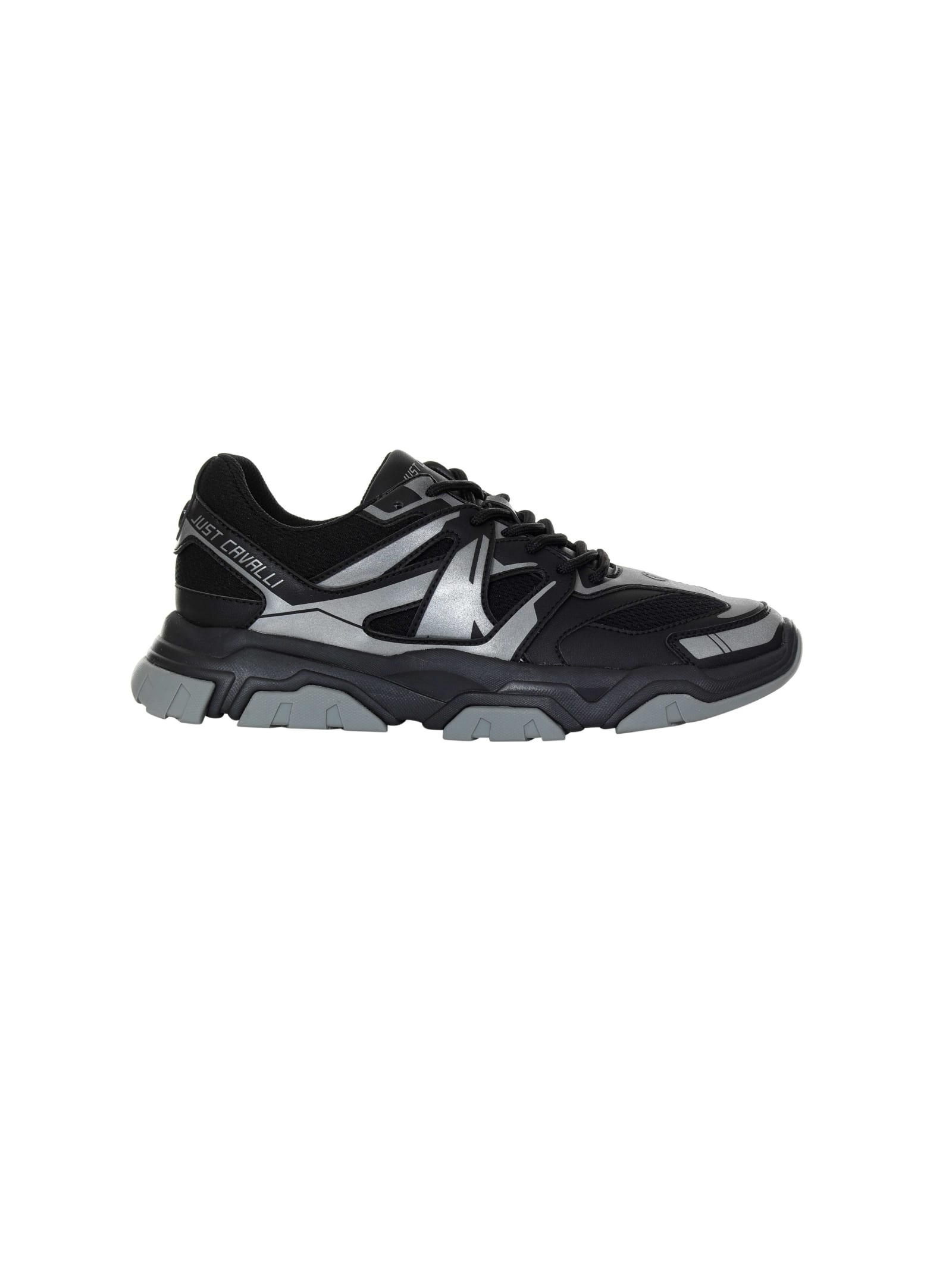 Just Cavalli Sneakers In Black