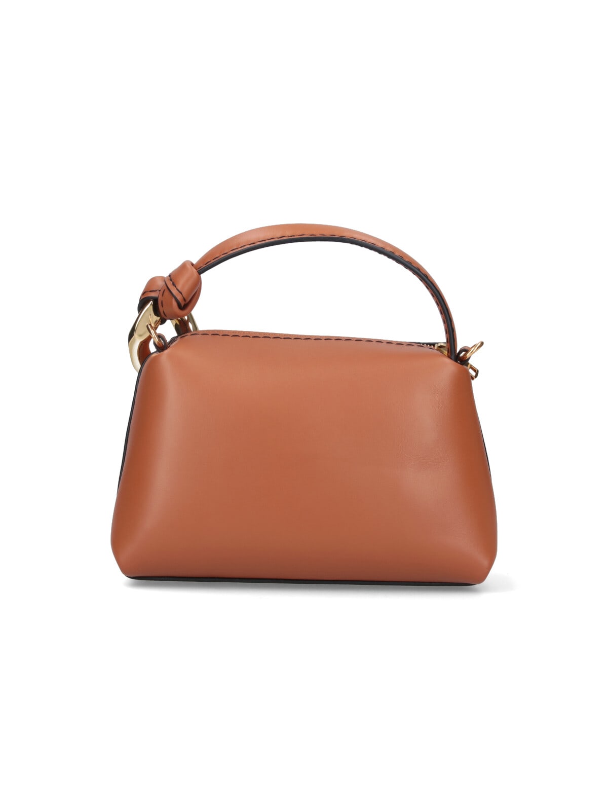 Shop Jw Anderson Corner Small Handbag In Brown