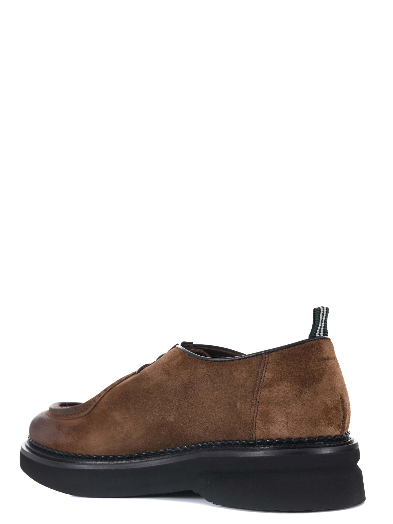 Shop Green George Shoes In Brown