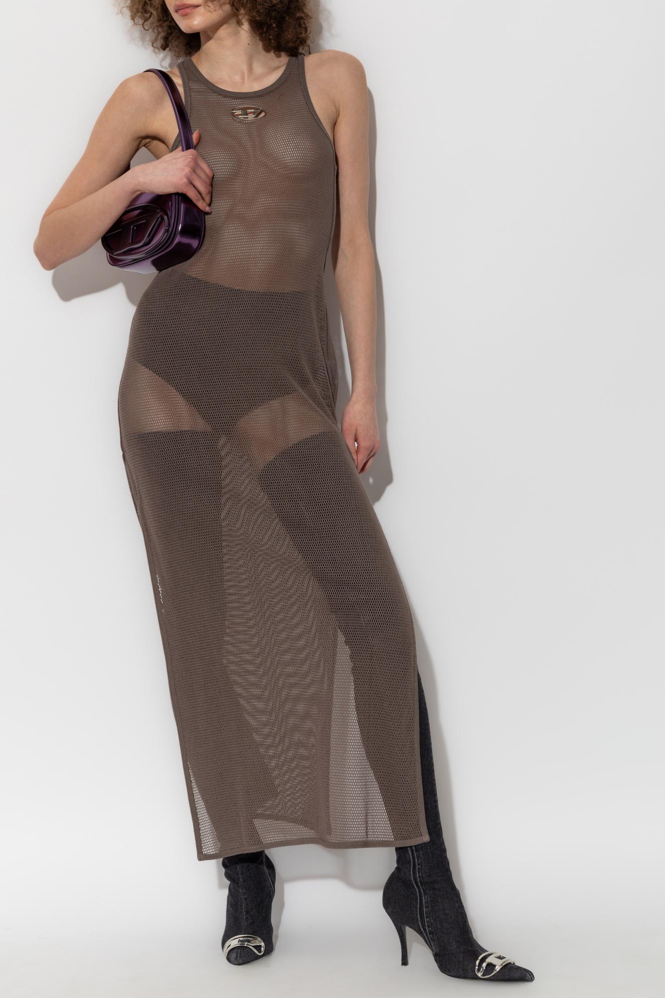 Diesel Jennifer-utlt Maxi Mesh Racerback Dress