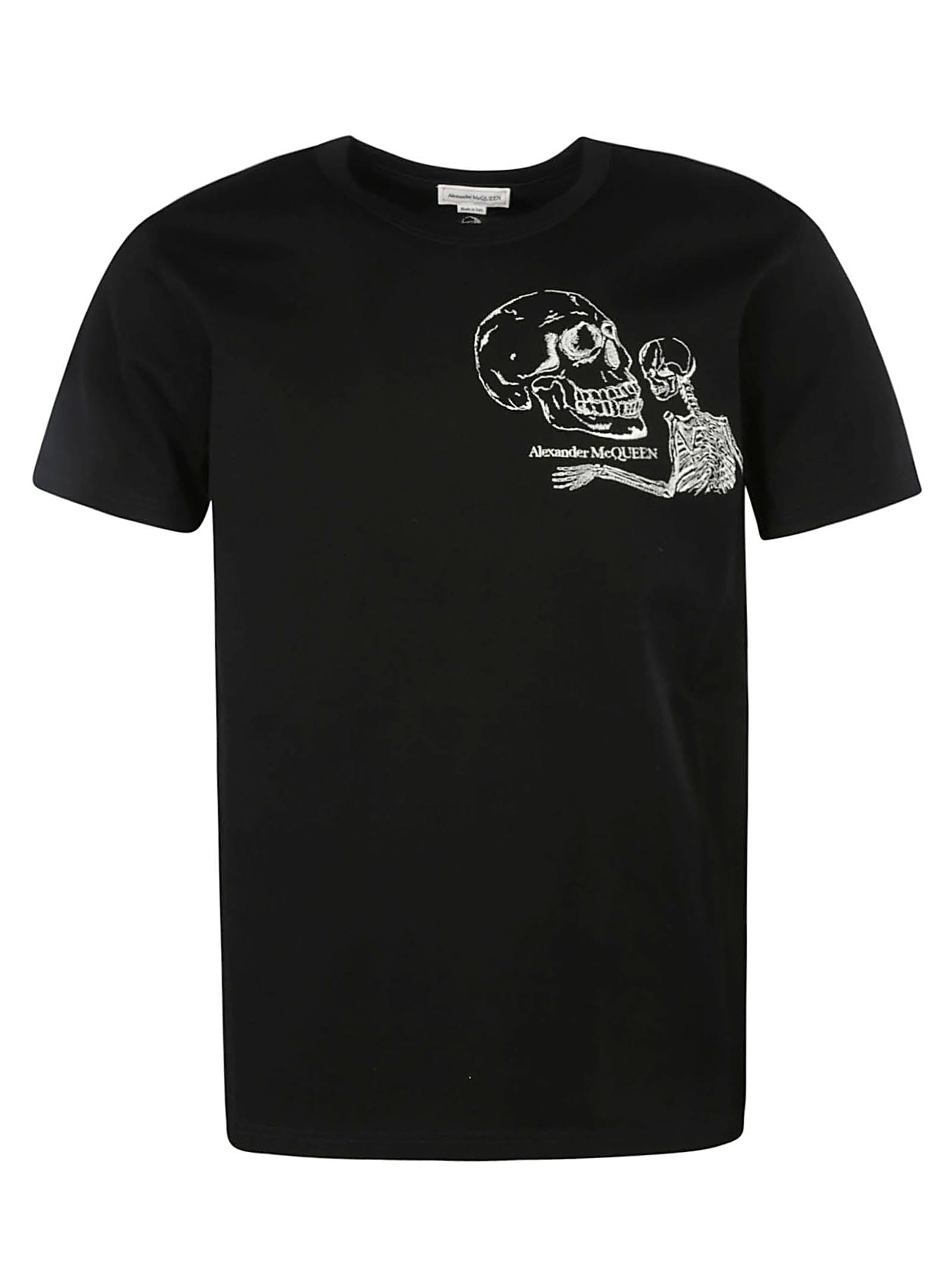 Alexander McQueen Regular Skull Print T-shirt