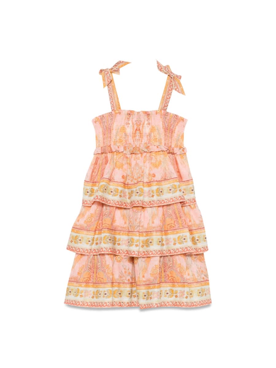 Zimmermann Wylie Dress In Multicolour