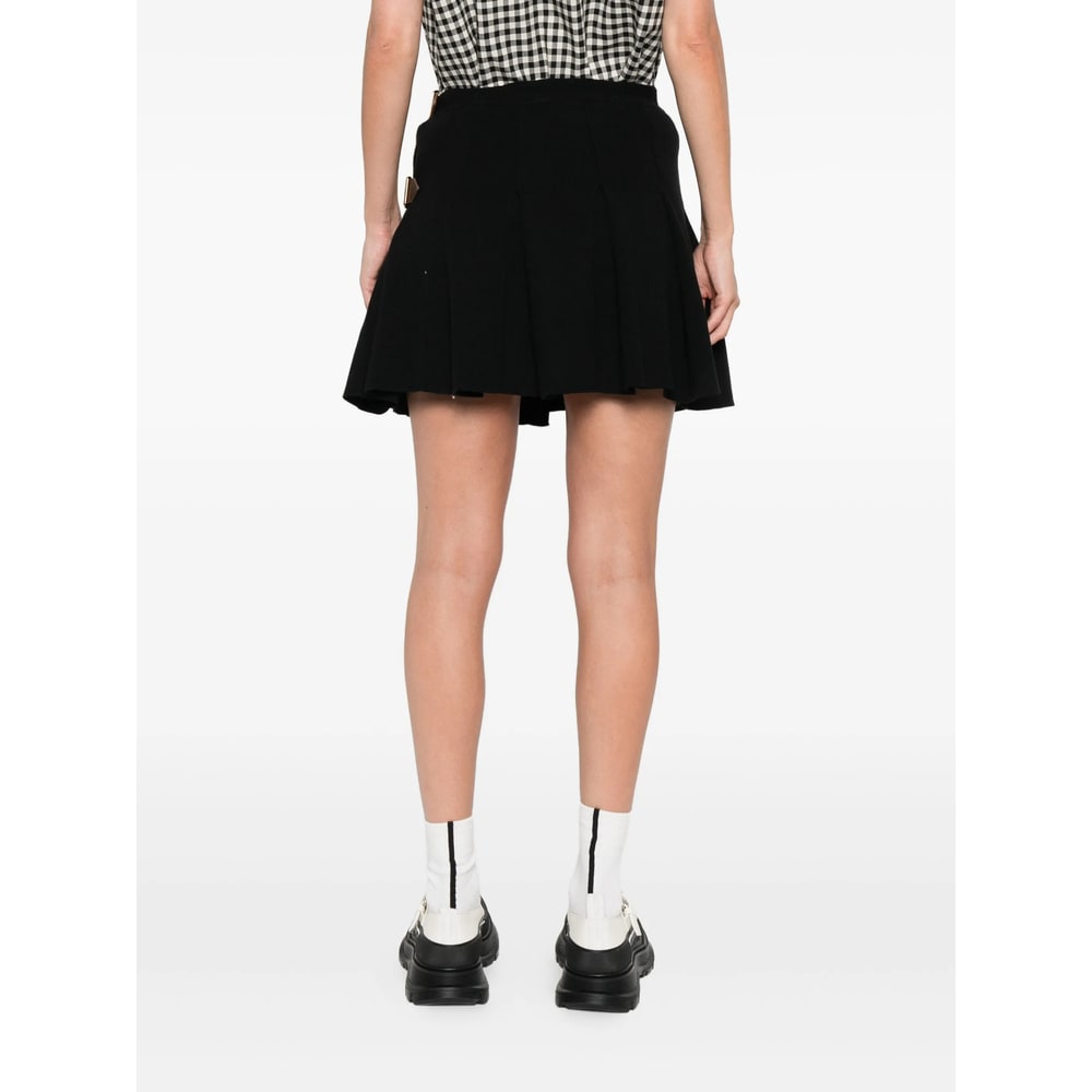 Vivienne Westwood Bea Pleated Kilt Mini Skirt Clothing In Black