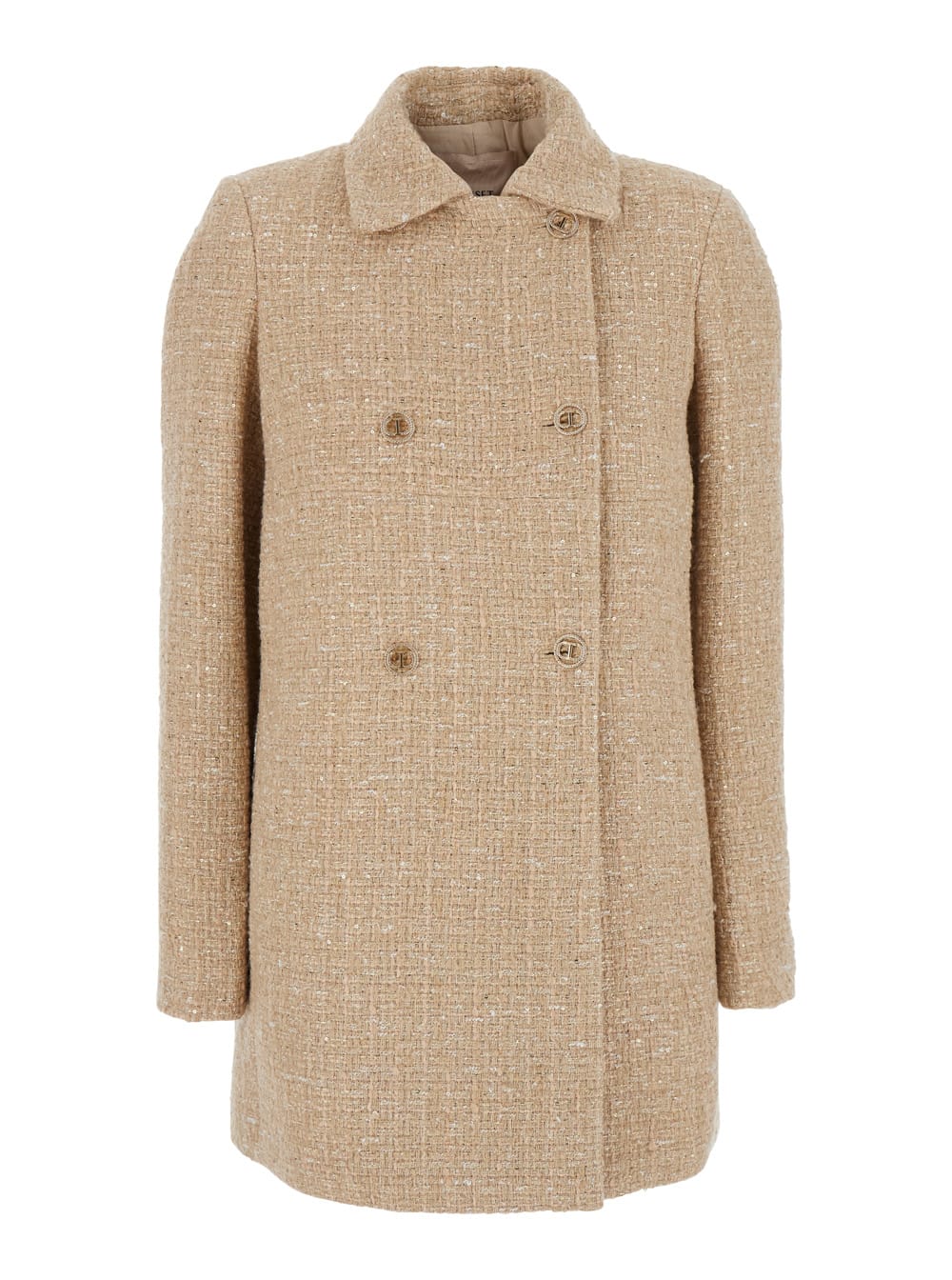 Twinset Cappotto In Neutral
